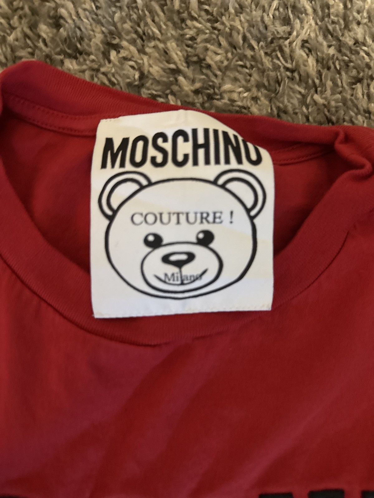 Moschino Moschino Couture Teddy Bear Graphic T-Shirt Size US S / EU 44-46 / 1 - 2 Thumbnail