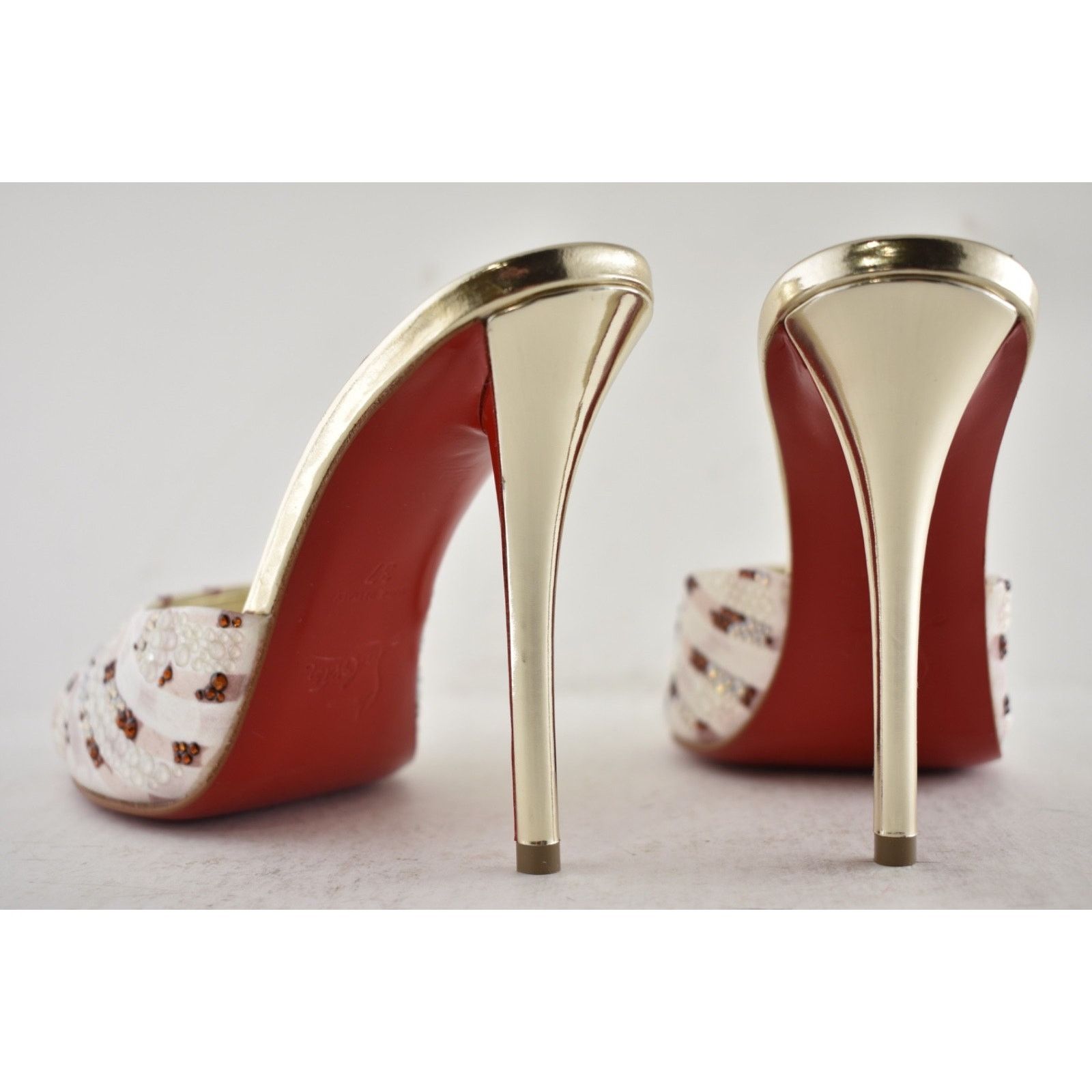Christian Louboutin Christian Louboutin Miss Z Mule Gaagal Strass 100 Pump 37 Size US 7 / IT 37 - 22 Thumbnail