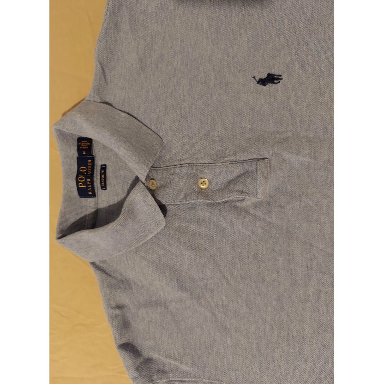 Polo Ralph Lauren Polo Ralph Lauren Shirt Medium Blue Cotton Mens Size US M / EU 48-50 / 2 - 2 Thumbnail