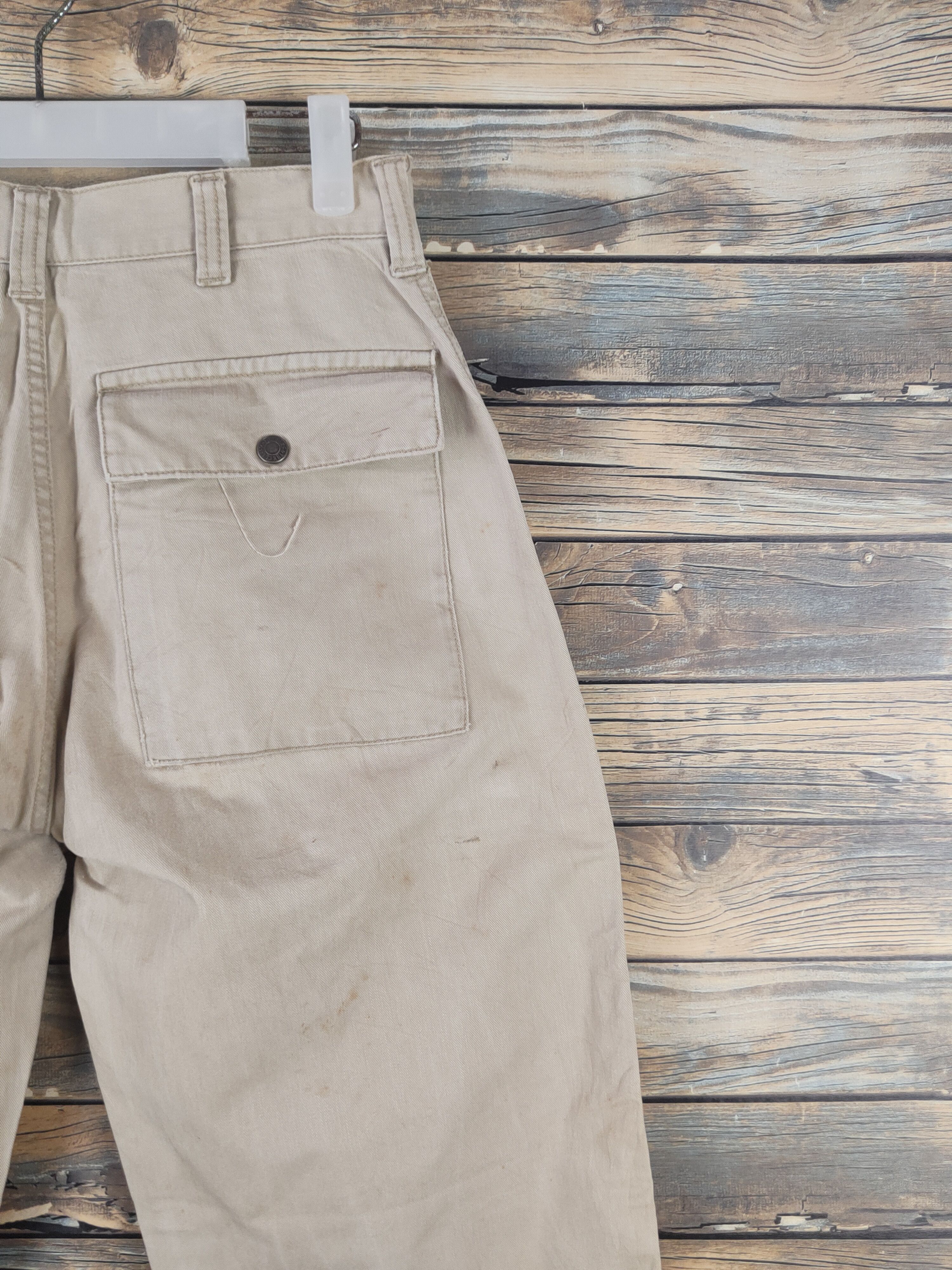 Japanese Brand DL Uniqlo vintage bushpants Beige cargo Pants #46-246T Size US 28 / EU 44 - 10 Thumbnail