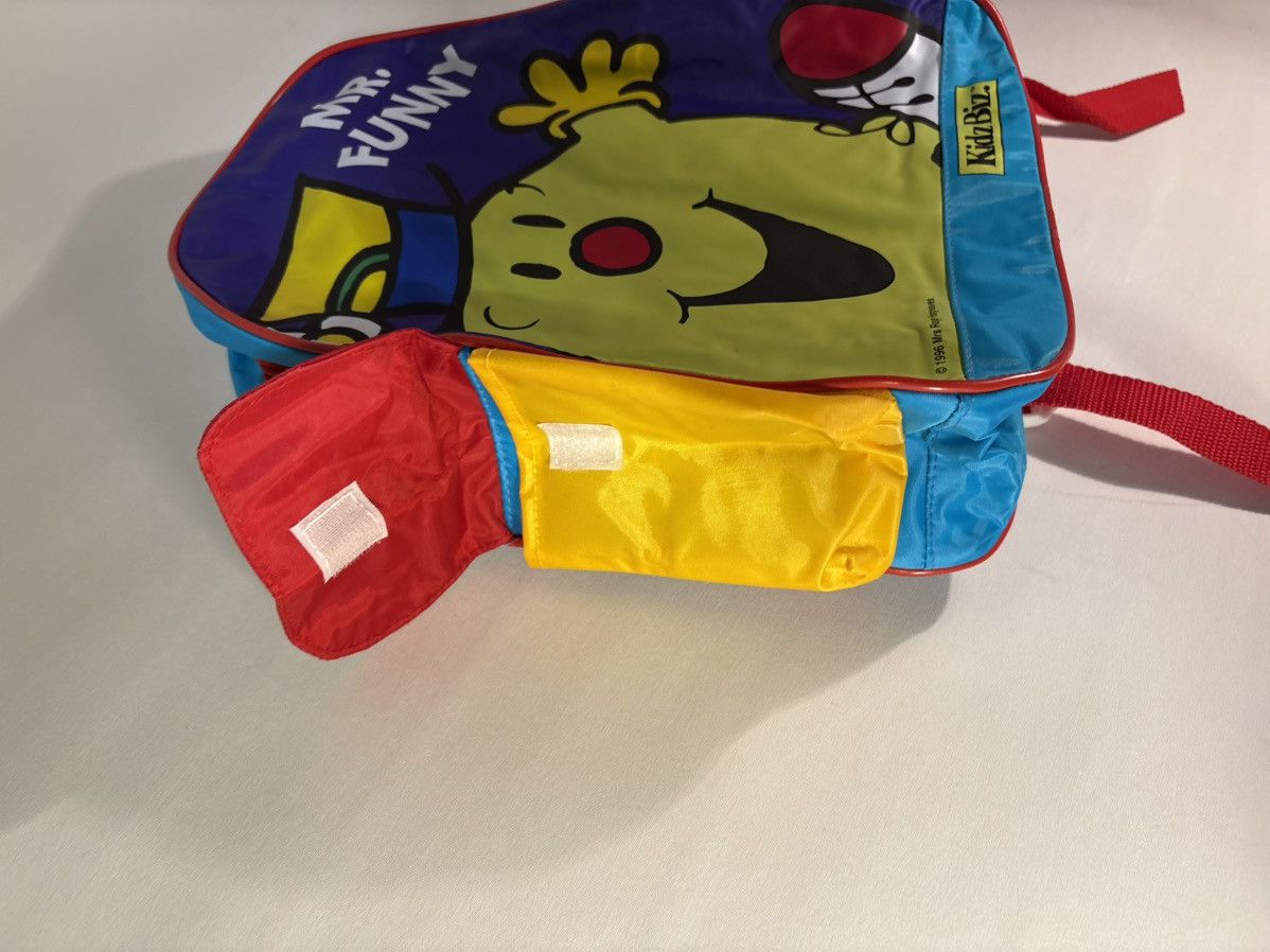 Vintage Vintage 90s Mr. Men Mr. Funny Kidz Biz Purple Green Backpack Size ONE SIZE - 5 Thumbnail