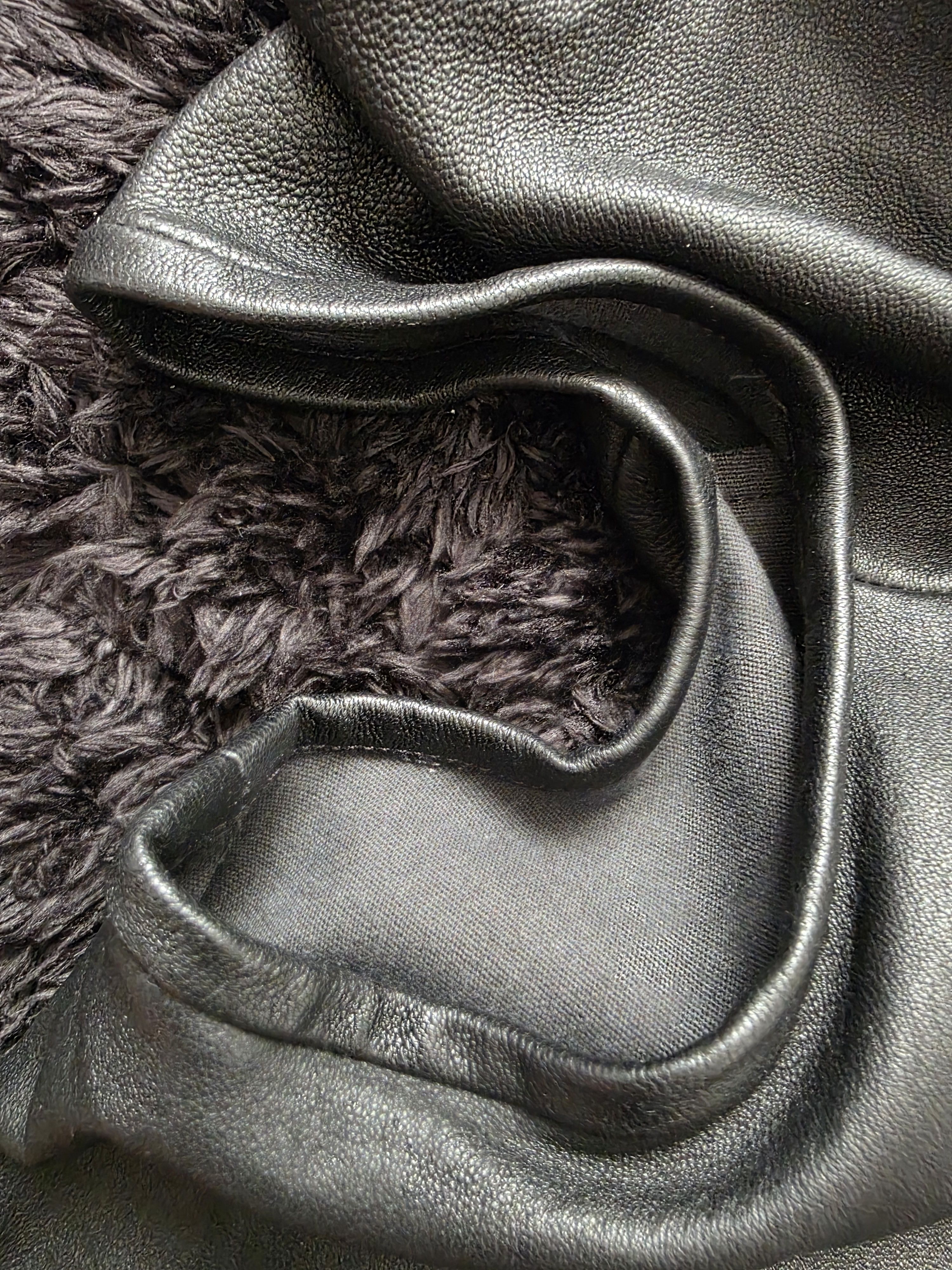 Rick Owens Runway LIDO Rick Owens 46 size top leather 100% very stretch Size US S / EU 44-46 / 1 - 6 Thumbnail