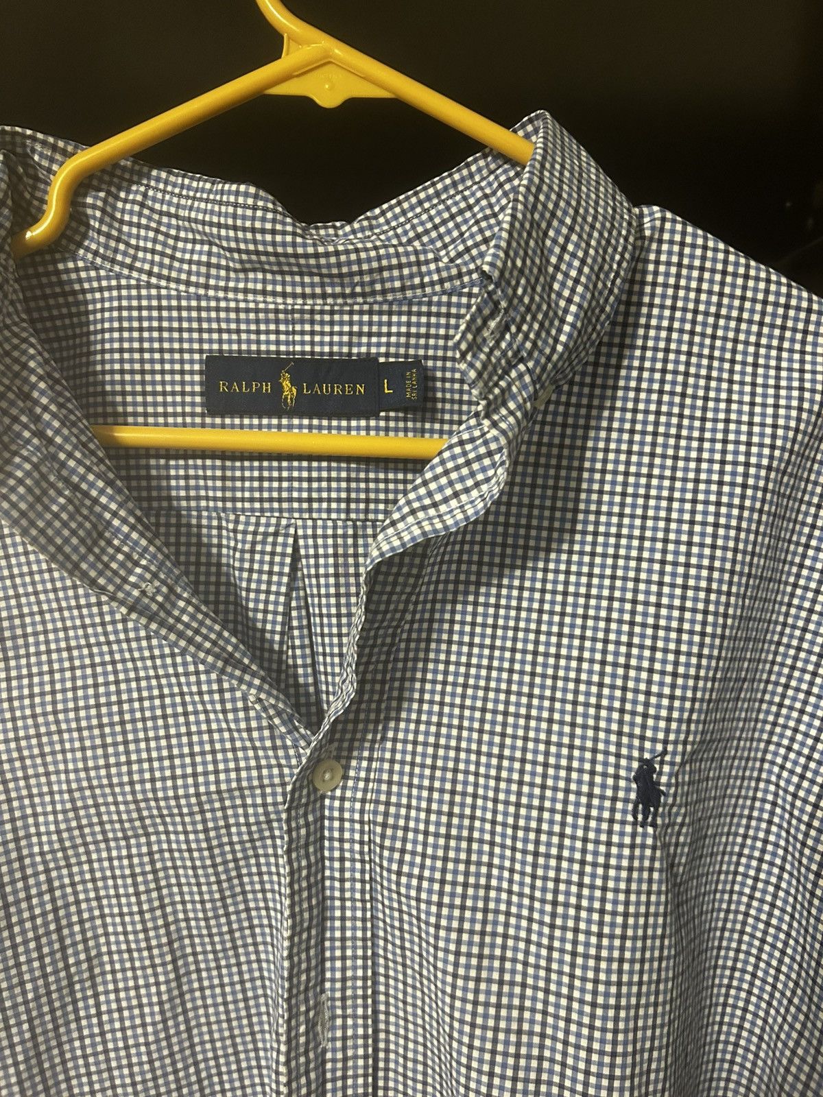Polo Ralph Lauren BLUE POLO RALPH LAUREN BUTTON UP L Size US L / EU 52-54 / 3 - 2 Thumbnail