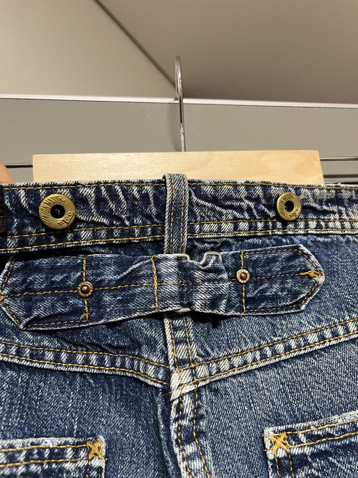 Lee Lee 101 131 Cowboy 30’s Repro Buckle Back Sanforized Jeans Size US 28 / EU 44 - 12 Thumbnail