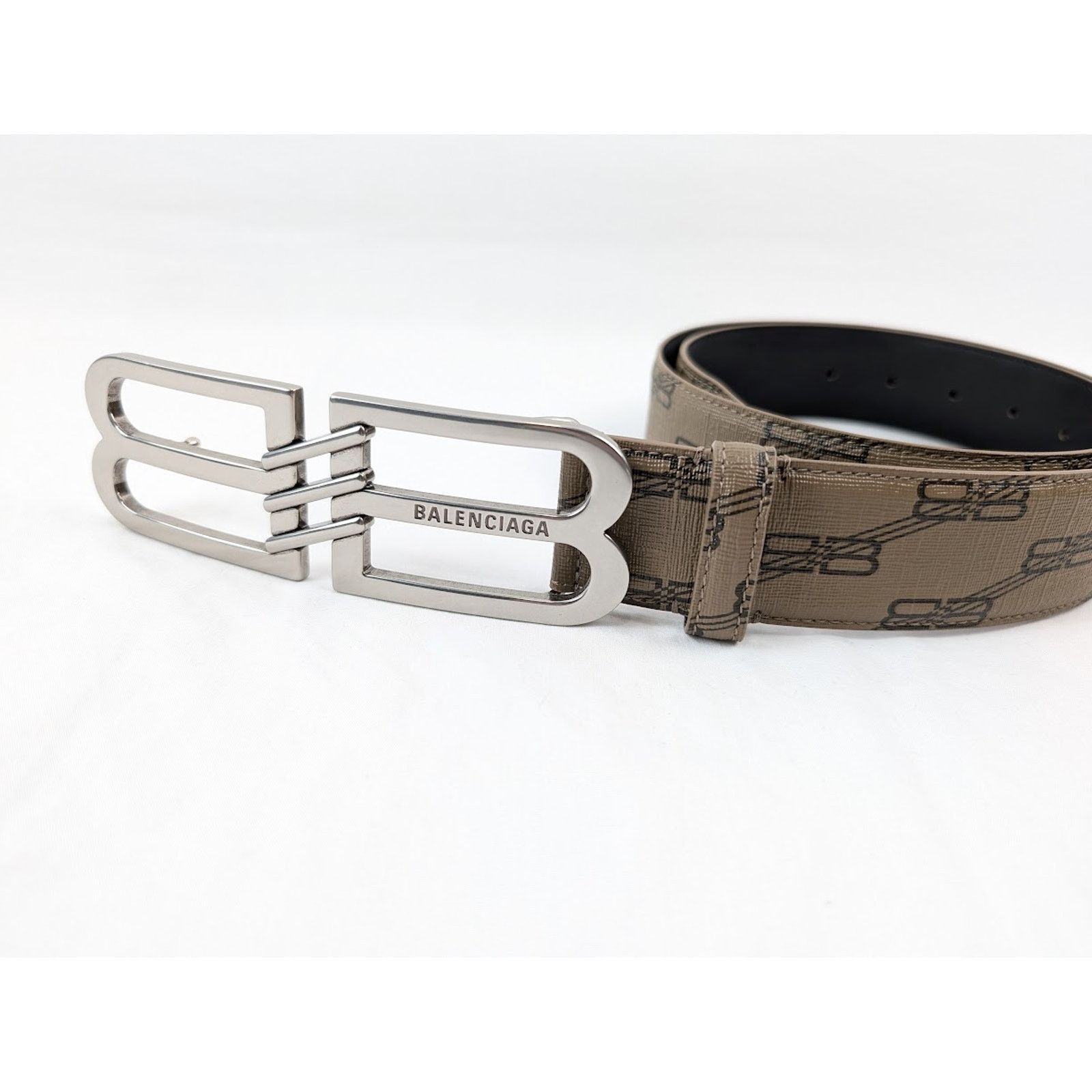 Balenciaga o1rshd1 Size:90 / BB Signature Belt 40 BB Monogram Size 36 - 4 Thumbnail