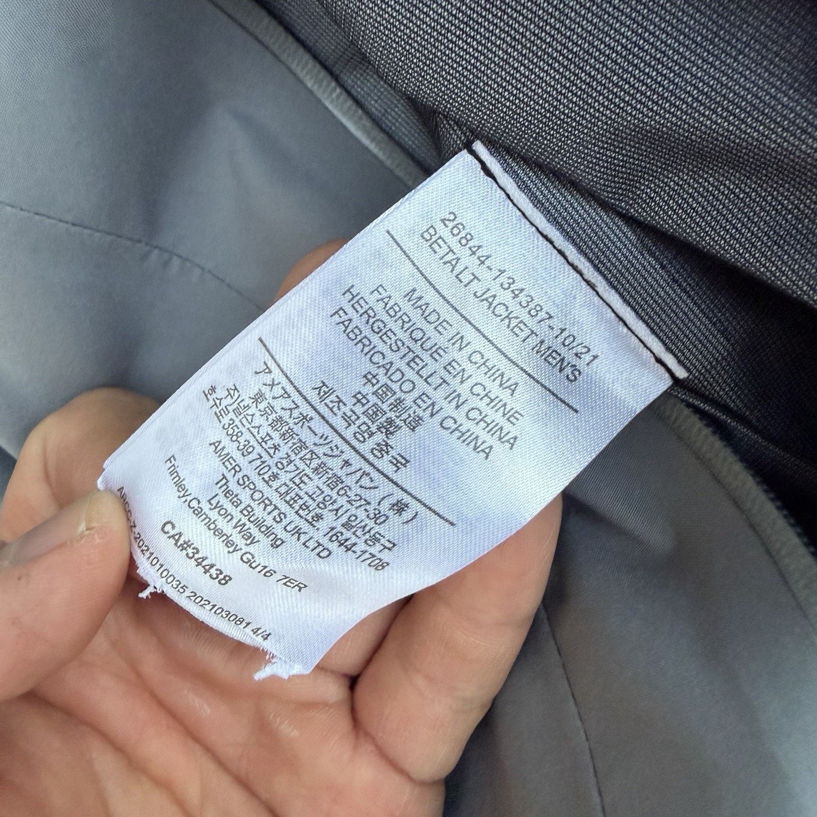 Arc'teryx Arcteryx Void Grey Beta LT Jacket XL Men Gorpcore Goretex Size US XL / EU 56 / 4 - 6 Thumbnail
