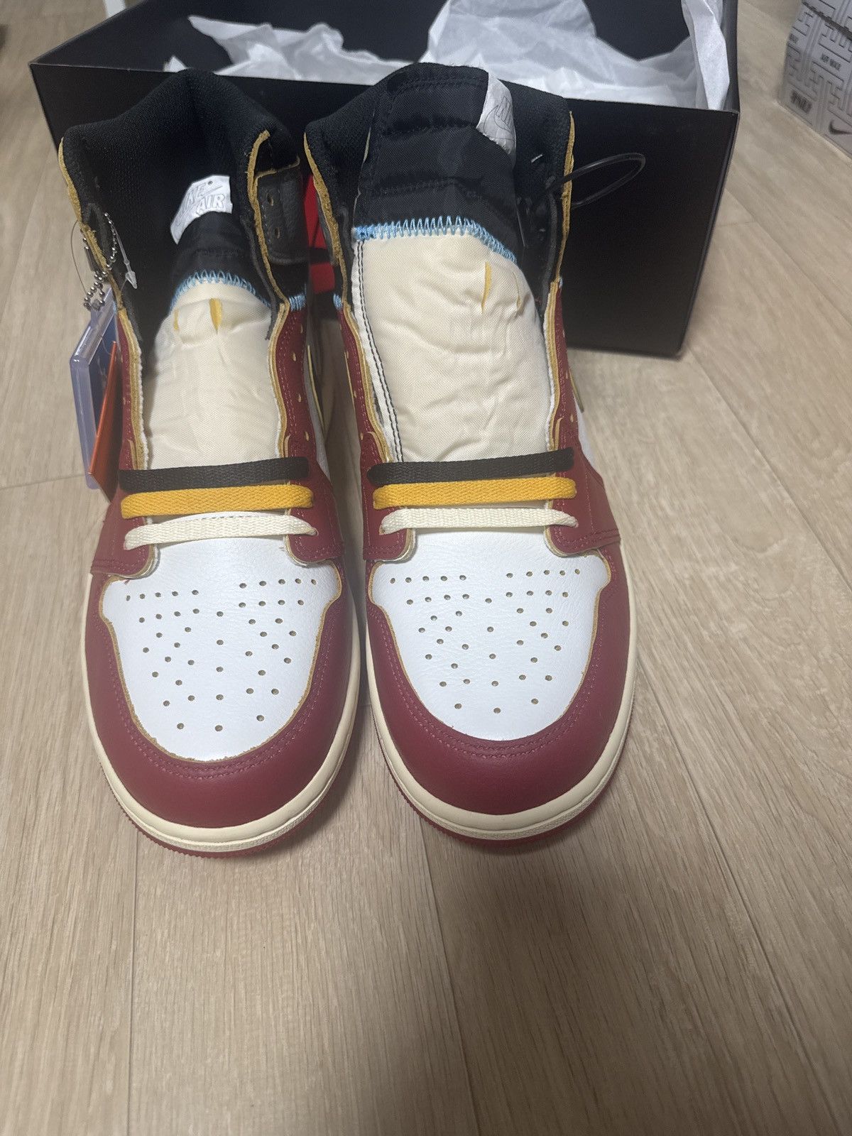 Jordan Brand × Union LA Jordan 1 x Union Retro High OG Chicago Shadow Size US 11 / EU 44 - 3 Thumbnail