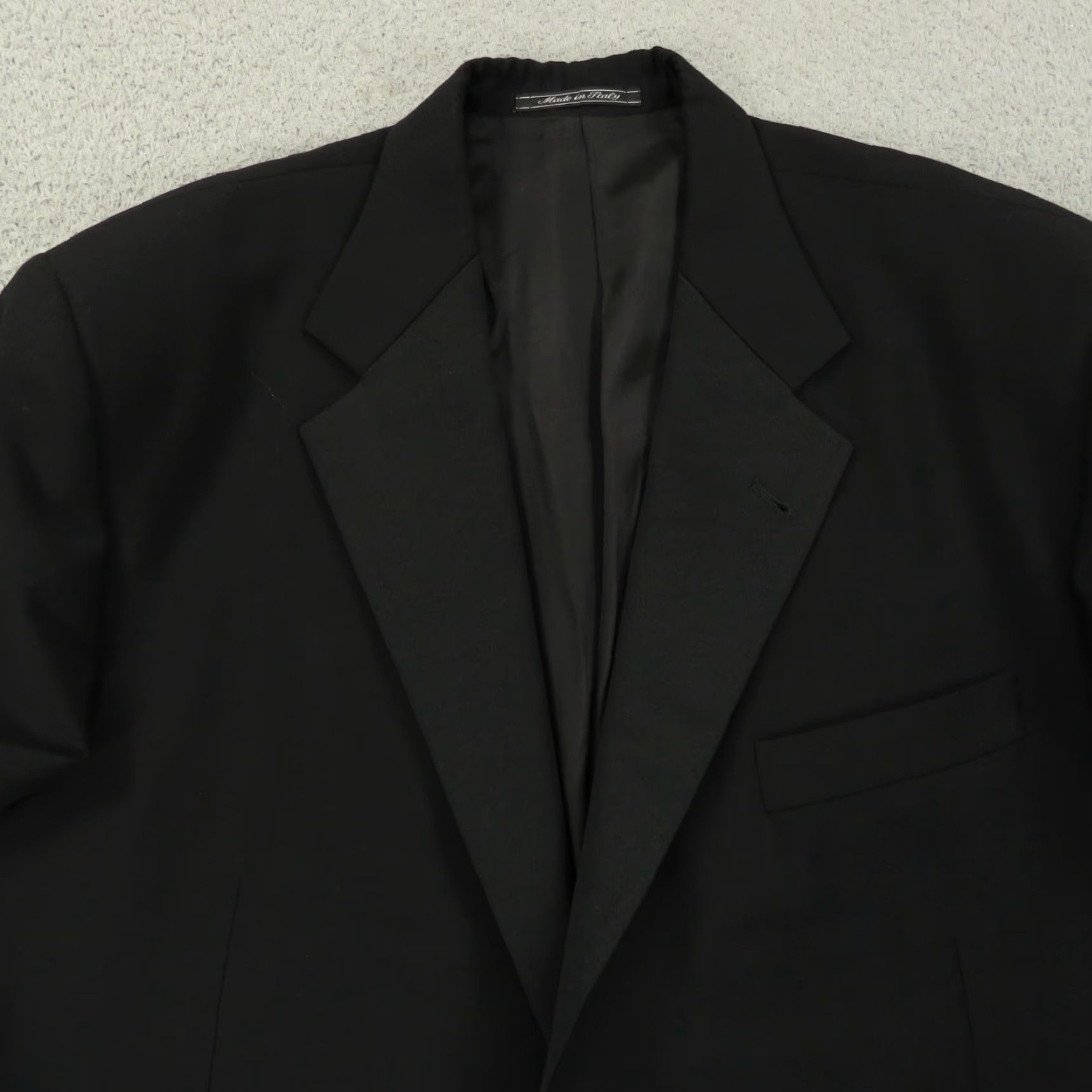 Lubiam Lubiam Blazer 1911 46L Super 100s Virgin Wool Formal Dinner Jacket Tuxedo Coat Size 46R - 5 Thumbnail