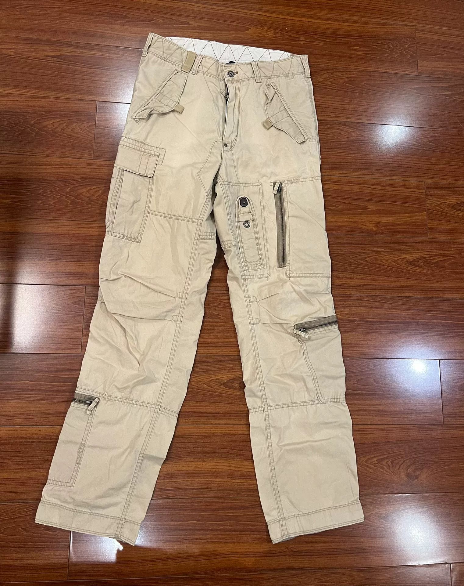 Polo Ralph Lauren Ralph Lauren Cargo Pants Beige Size US 33 - 1 Thumbnail