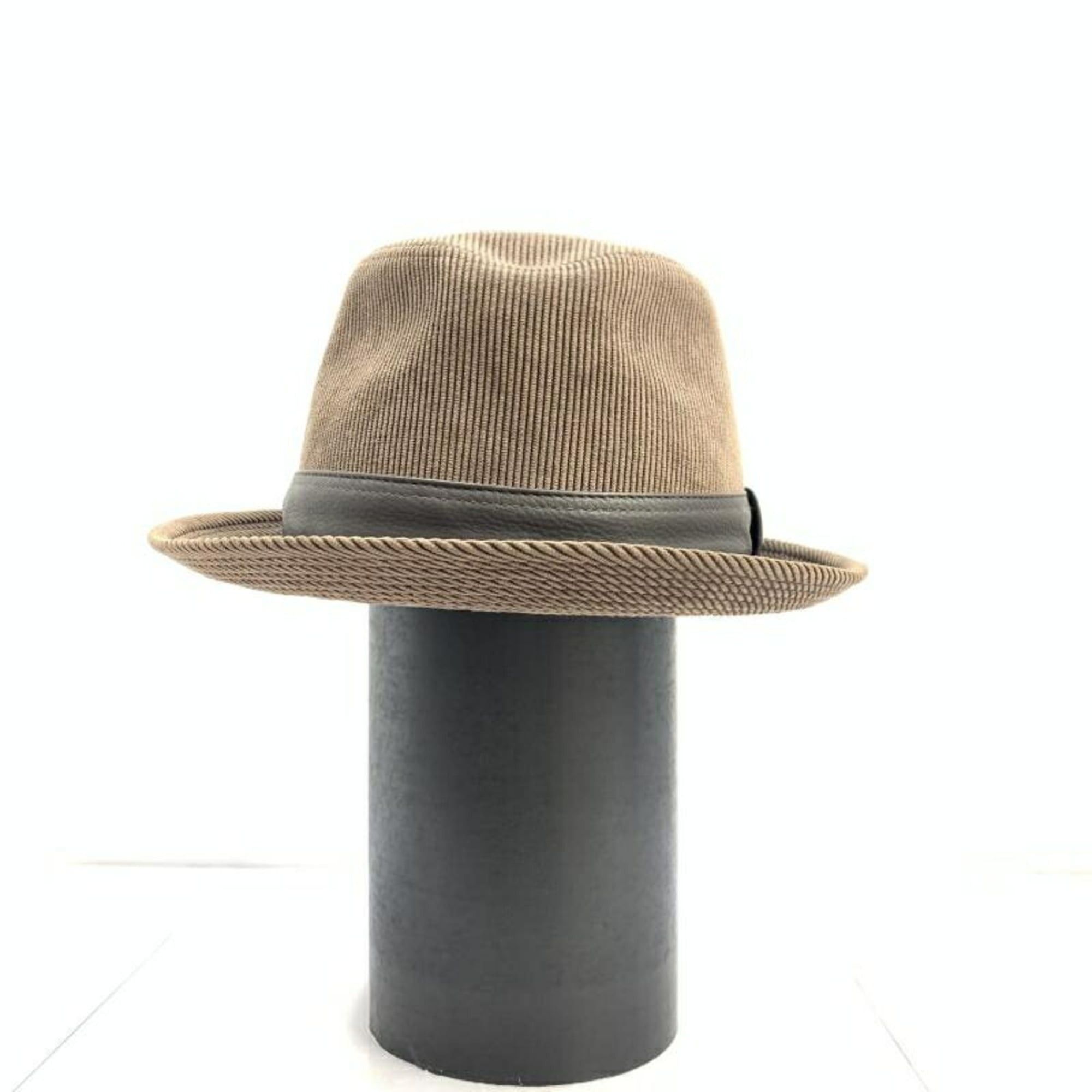 Hermes HERMES Hat Brown 59 Hermes Size ONE SIZE - 1 Thumbnail