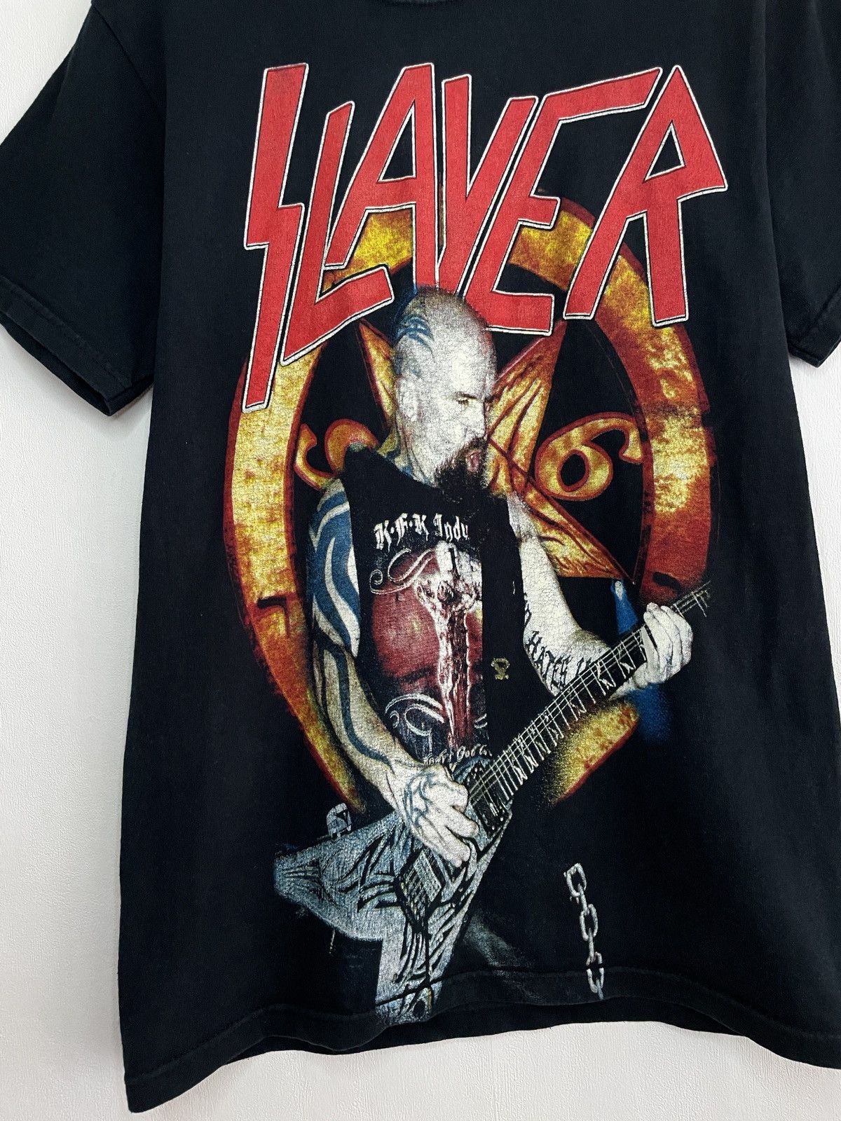 Band Tees × Slayer × Vintage Slayer Kerry King Vintage Early 00’s T-Shirt Size US S / EU 44-46 / 1 - 3 Thumbnail