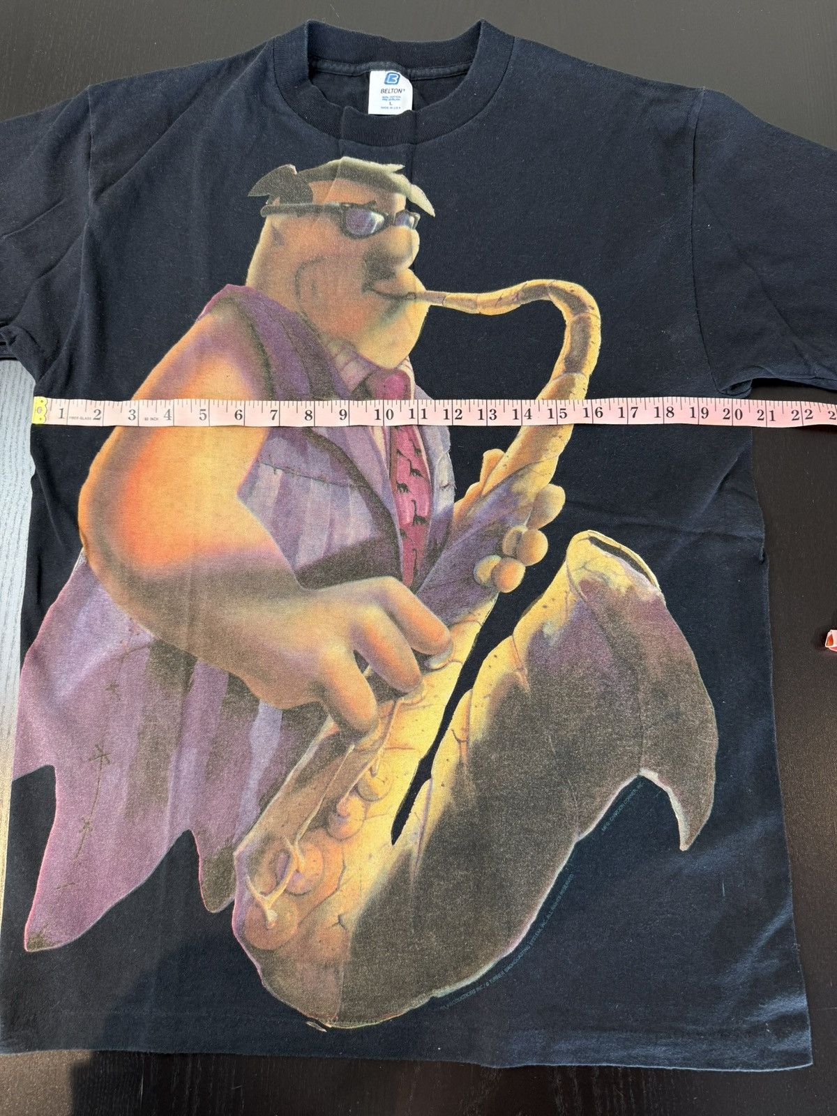Other 90s Vintage Flinstones T shirt Belton Tag Size US L / EU 52-54 / 3 - 5 Thumbnail