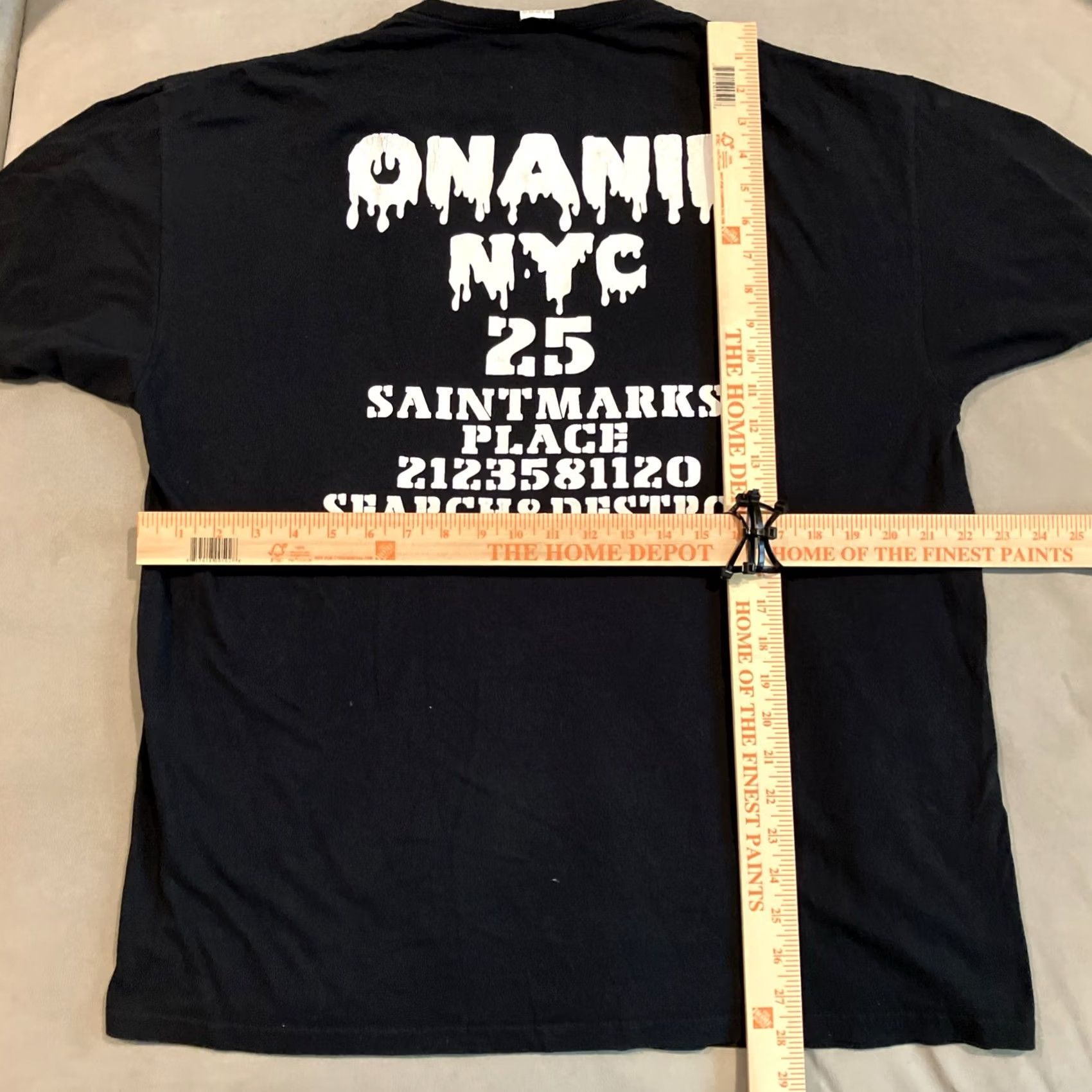 Doublet VINTAGE Search and Destroy NYC St Marks Place Double Sided T Shirt RARE XL Size US XL / EU 56 / 4 - 6 Thumbnail
