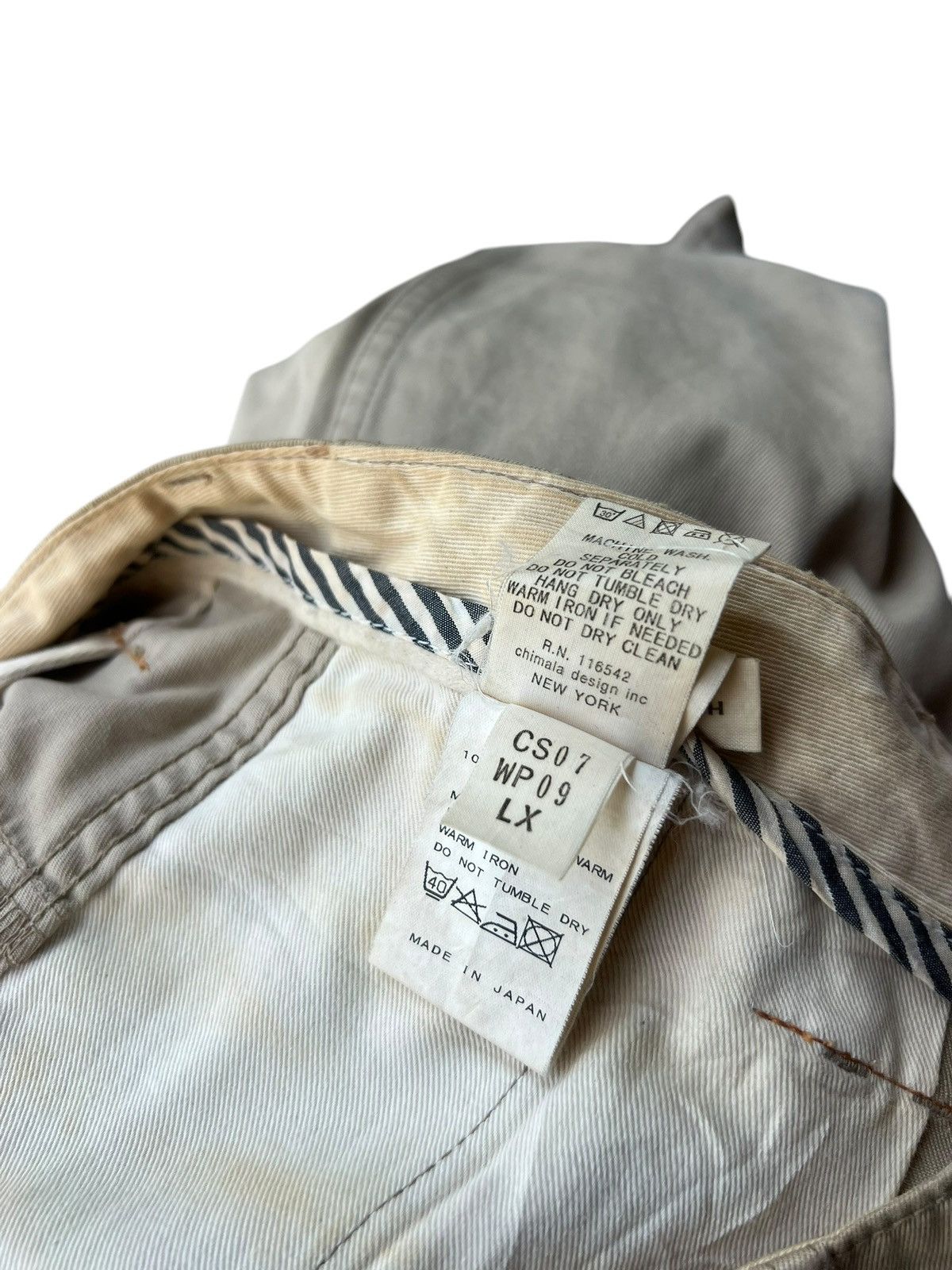 Chimala Distressed Rips Stains Chimala Chinos Trouser Pant Size US 29 - 23 Thumbnail