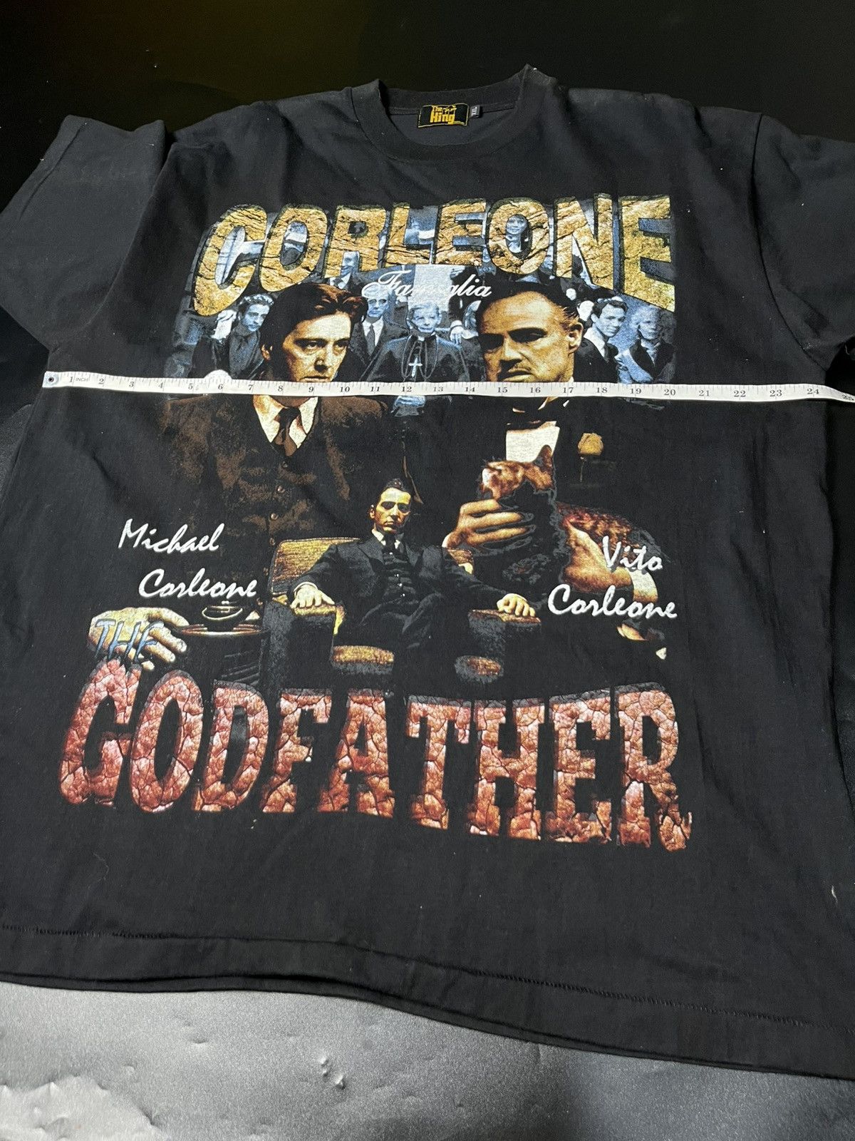 Vintage Vintage GODFATHER movie tees moderen bootleg Size US XXL / EU 58 / 5 - 6 Thumbnail