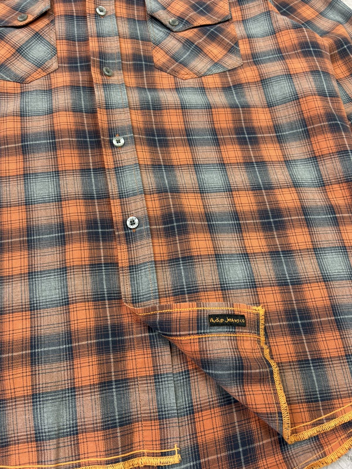 Nudie Jeans Nudie Jeans Long Sleeve Button-Up Checkered Flannel Shirt Size US M / EU 48-50 / 2 - 8 Thumbnail