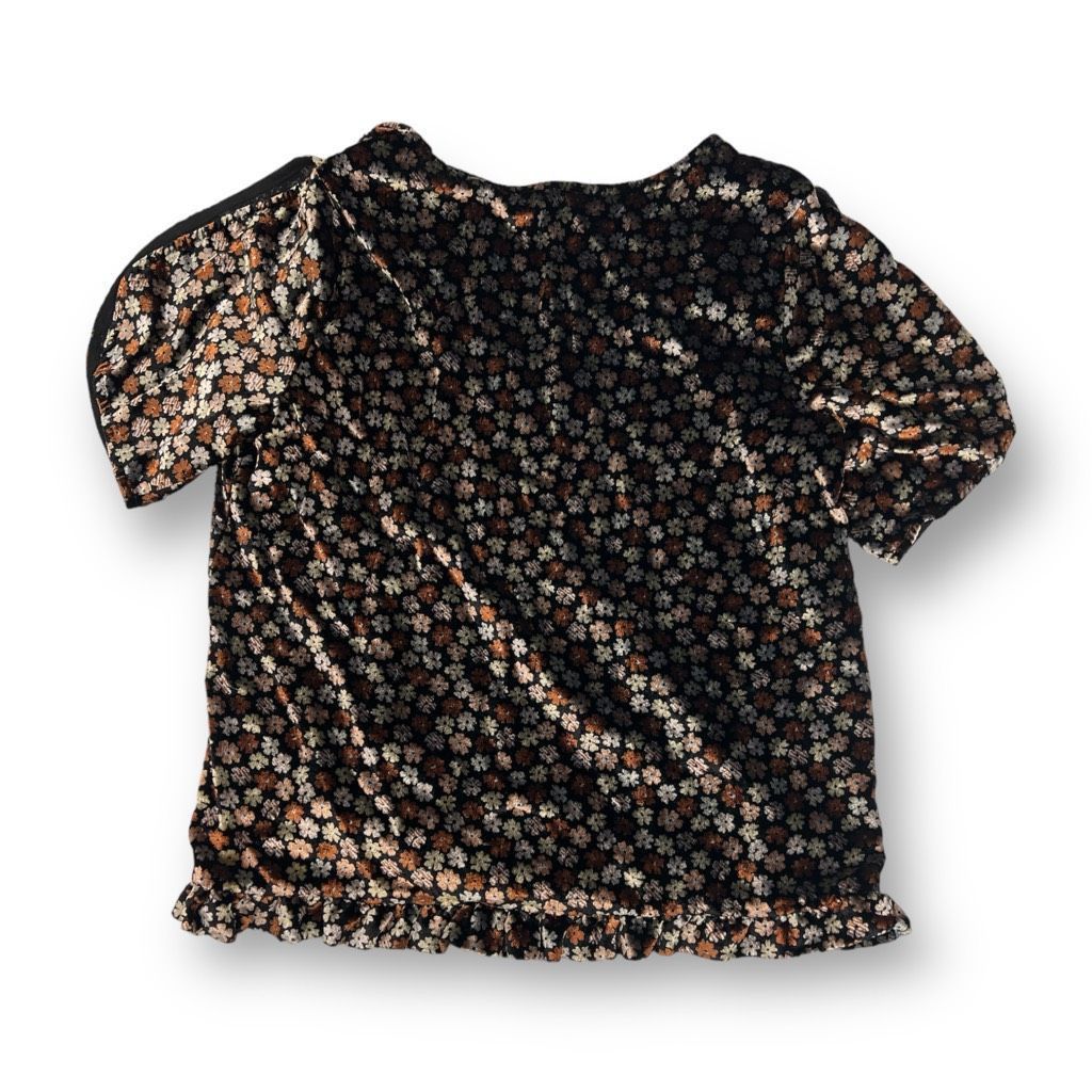 Madewell Madewell Velvet Tulip Sleeve Floral Top Size Small Size S / US 4 / IT 40 - 5 Thumbnail