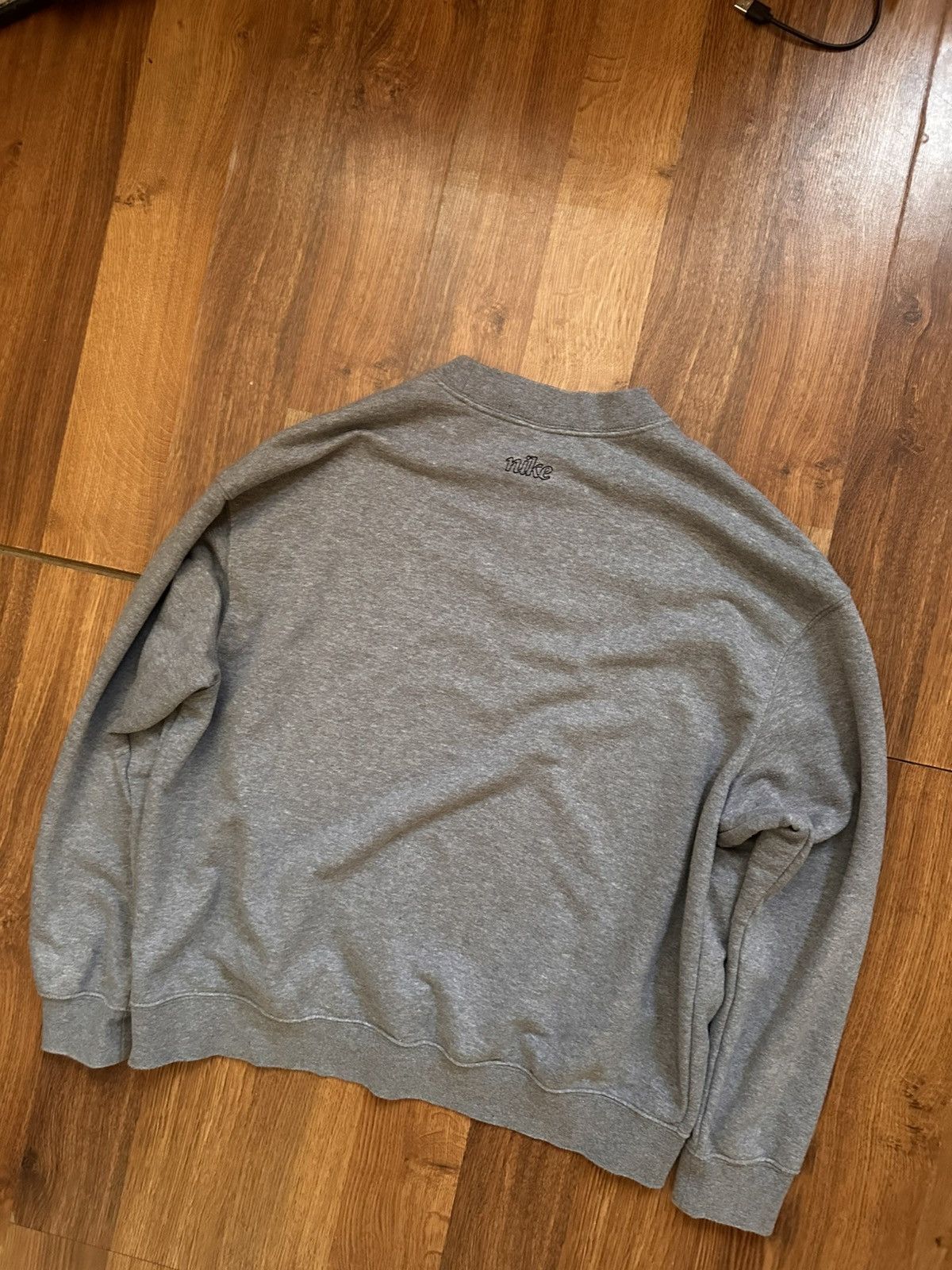 Nike Nike Swoosh Crewneck Sweatshirt – Grey – Size S Vntg Style Size US S / EU 44-46 / 1 - 6 Thumbnail