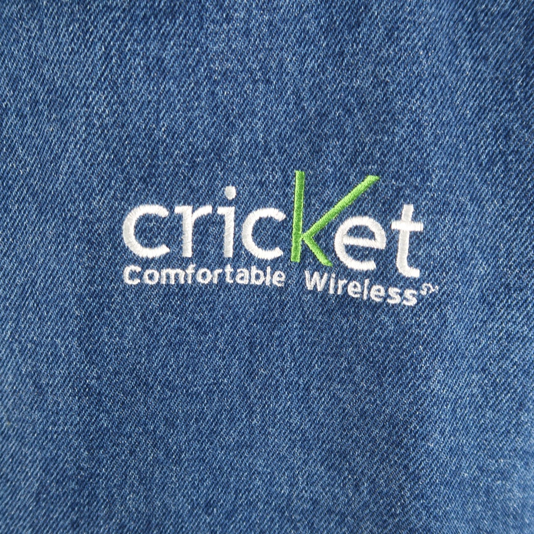 Denime VINTAGE 90s Cricket Denim Bomber Jacket Mens L Blue Canada 100% authenticity guarantee(Size L) Size US L / EU 52-54 / 3 - 4 Thumbnail