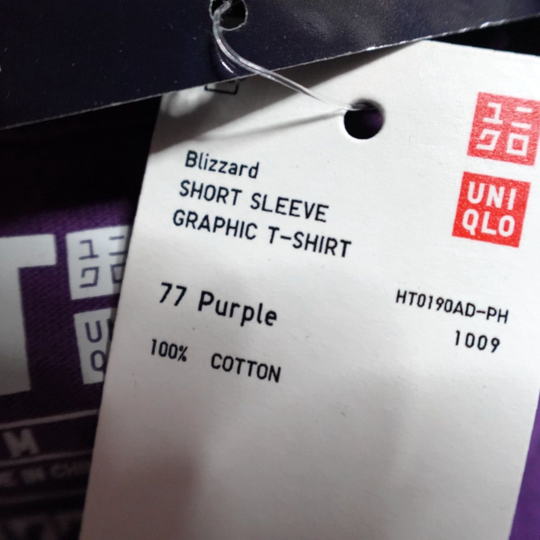 Uniqlo Uniqlo Shirt M Purple Blizzard Heroes NEW Crew Neck Short Sleeve Men's Cotton T-Shirt Size US M / EU 48-50 / 2 - 4 Thumbnail