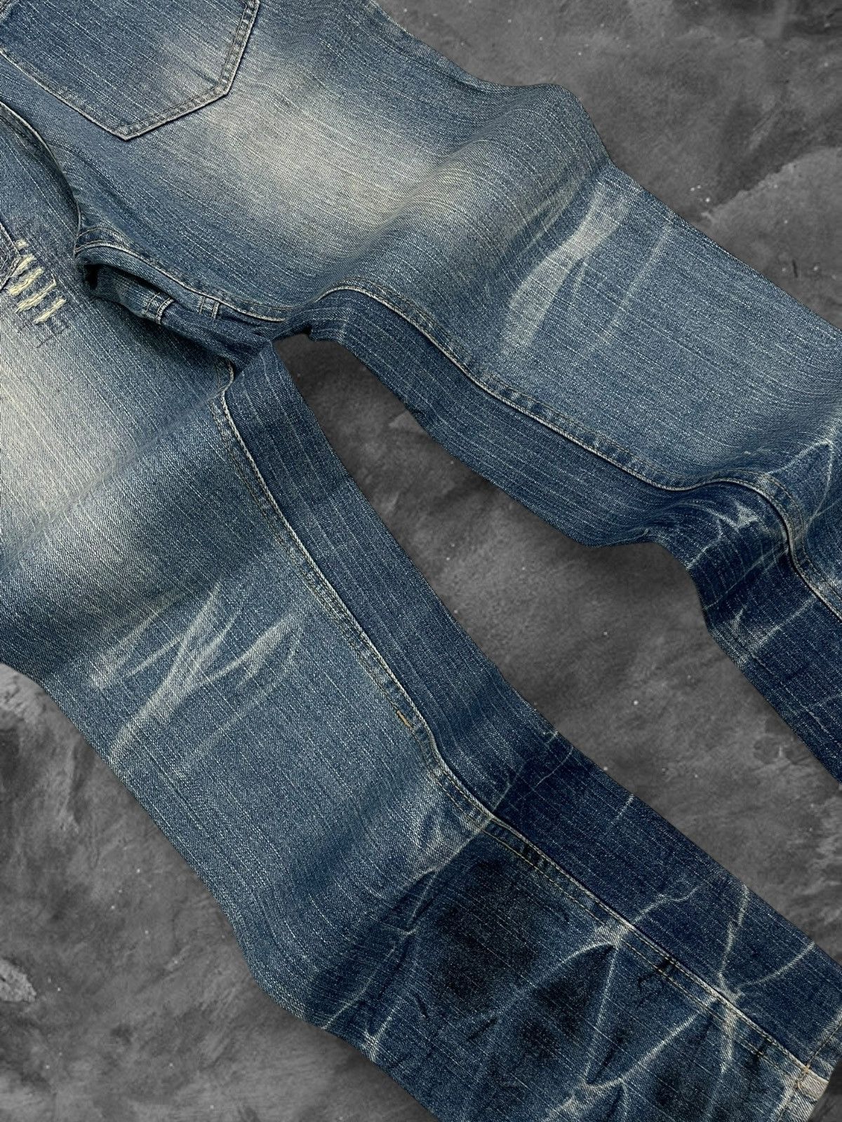 Hysteric Glamour Vintage Icon Designer Japan GuruGumu Traditional Denim Style Size US 30 / EU 46 - 16 Thumbnail