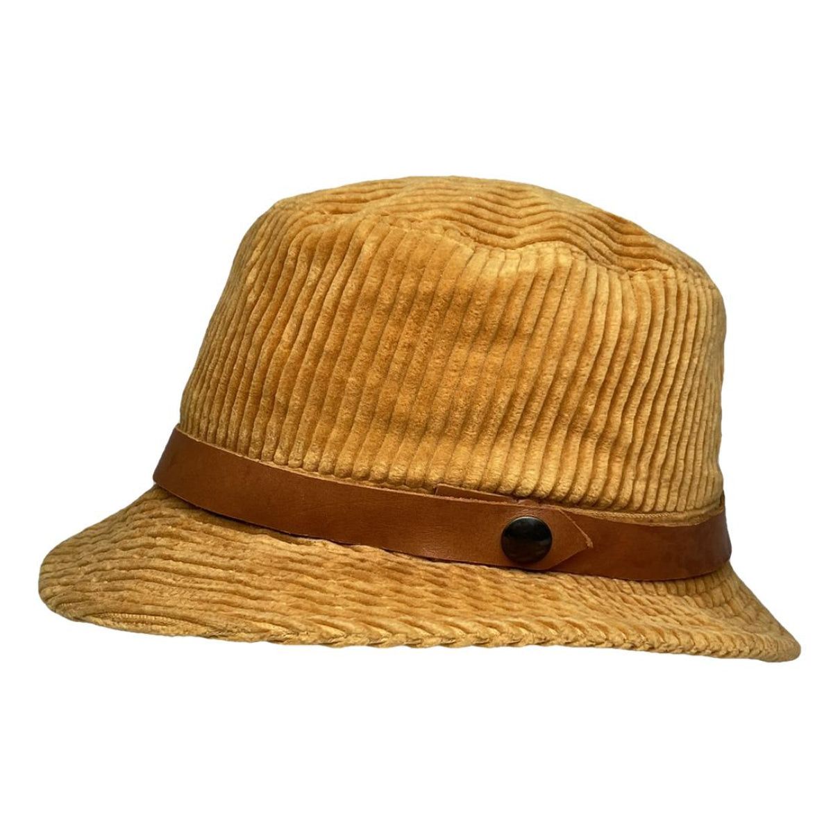 Issey Miyake Brown Cotton Hat Size ONE SIZE - 1 Thumbnail