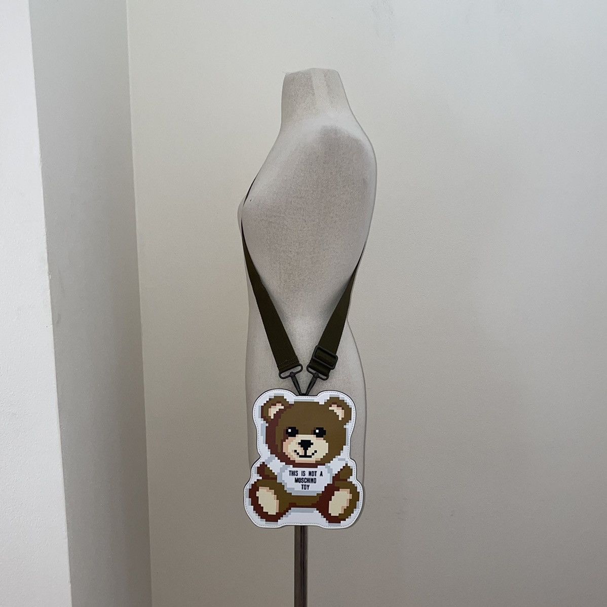 Moschino Moschino Runway The Sims Pixel Teddy Bear Crossbody Bag Size ONE SIZE - 4 Thumbnail
