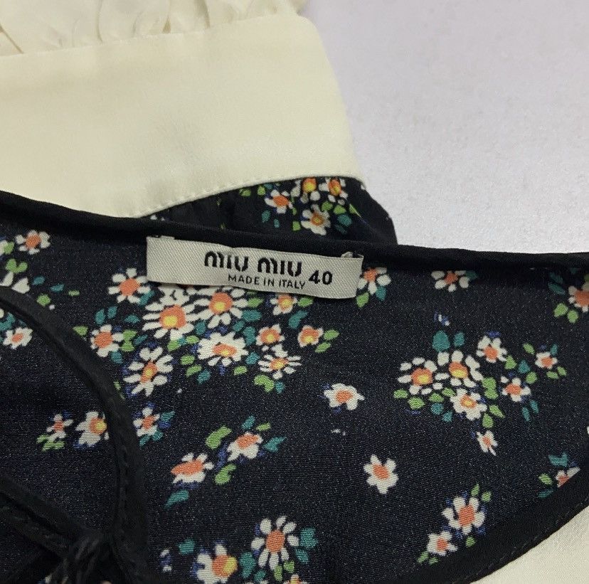 Miu Miu NWT Miu Miu Flowers Midi-Dresses Size S / US 4 / IT 40 - 3 Thumbnail