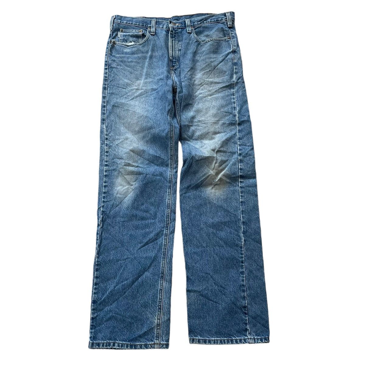 Part Two Ursula Wide Leg Denim Jean With Diamante Trim Dark Denim
