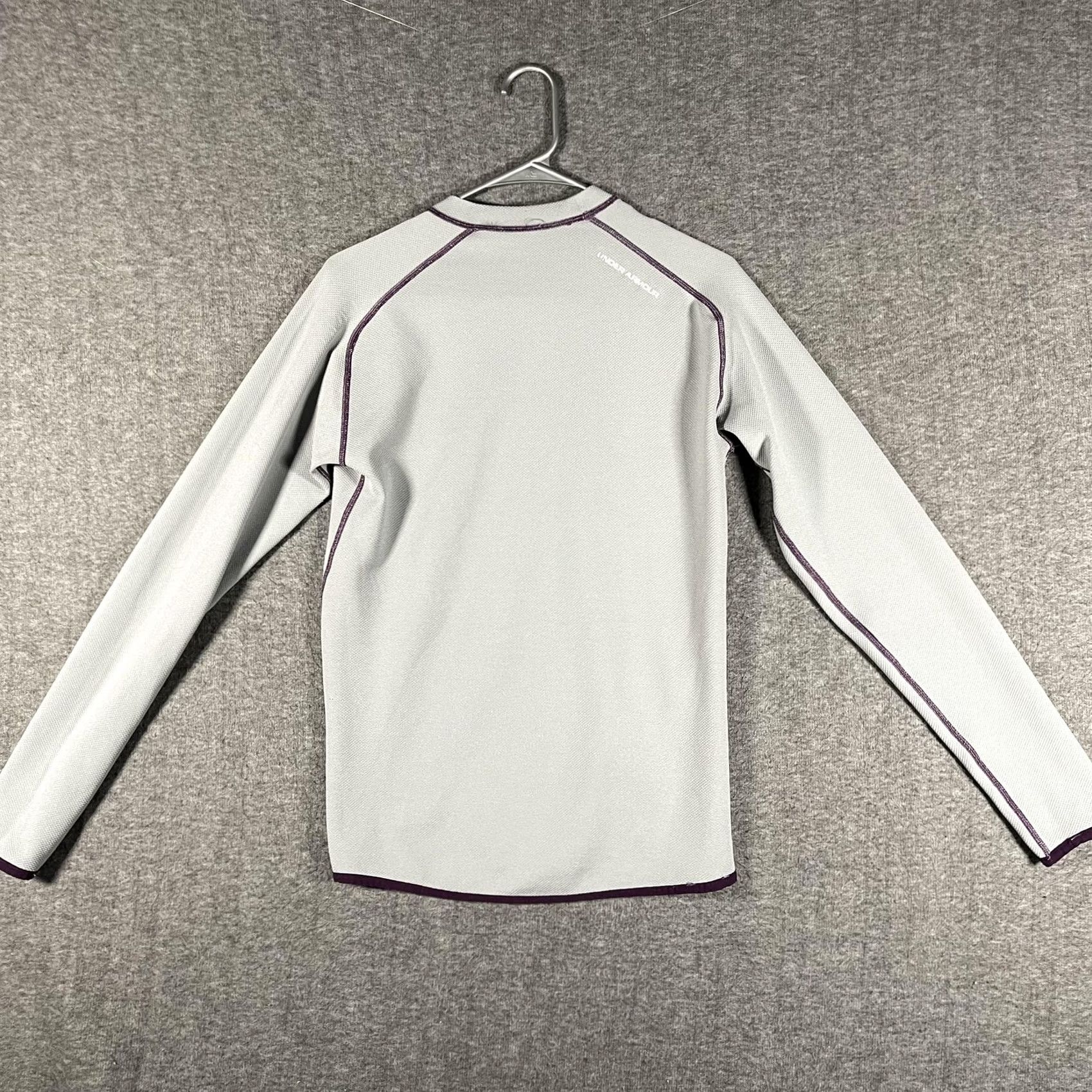 Under Armour Under Armour Shirt Mens S Purple Long Sleeve Reversible Performance shirt Size US S / EU 44-46 / 1 - 5 Thumbnail