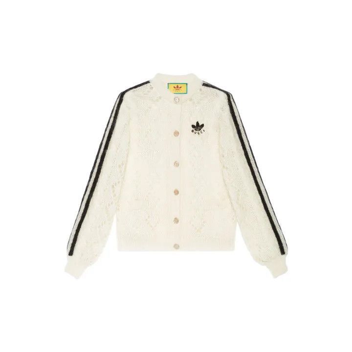 Gucci Gucci SS22 Striped Detail Knitted Cardigan-2507 Size L / US 10 / IT 46 - 8 Thumbnail