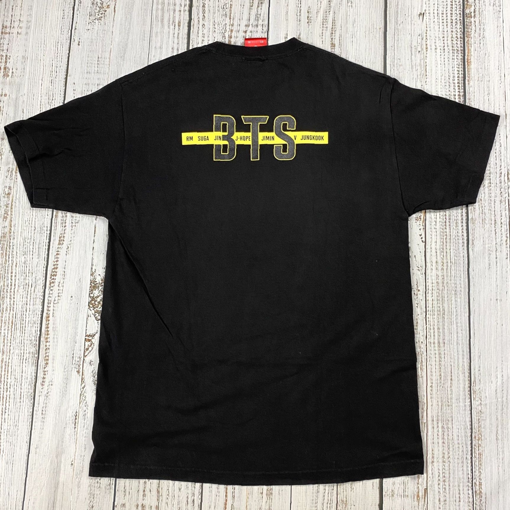 Vintage VINTAGE BTS T-Shirt Men Large Black Cotton Logo 2020s Limited Edition Size US L / EU 52-54 / 3 - 5 Thumbnail