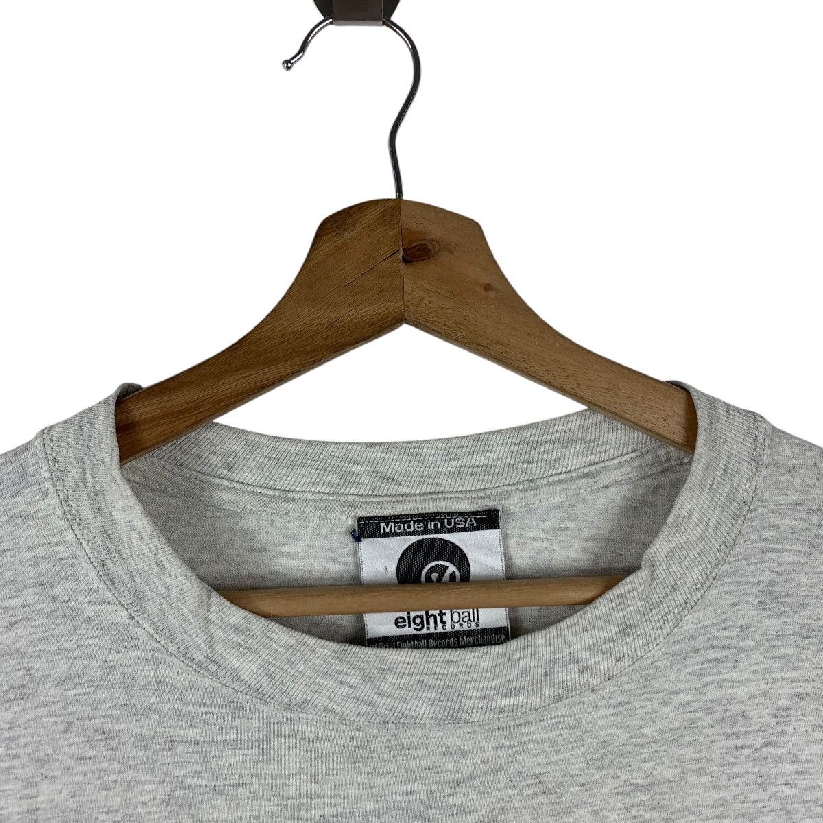 Band Tees Vintage EIGHTBALL RECORDS american independent record tee Size US L / EU 52-54 / 3 - 5 Thumbnail