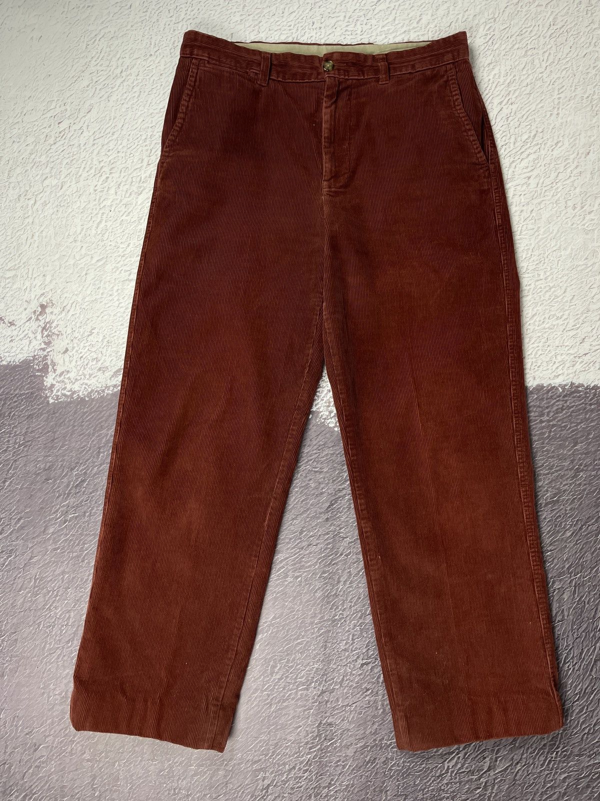 L.L. Bean L.L. Bean vintage corduroy burgundy casual pants Size US 34 / EU 50 - 4 Thumbnail