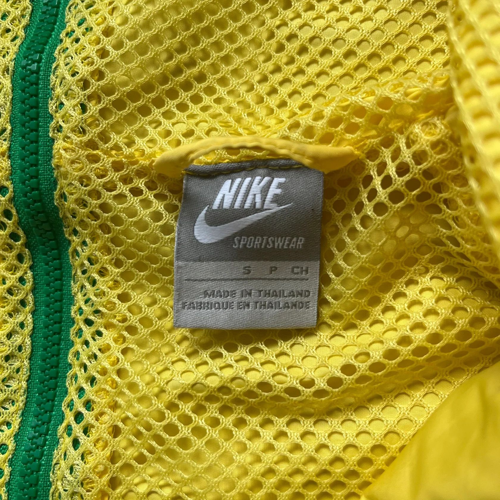 Nike Nike Brazil Olympics 2008 Split Windbreaker Size US S / EU 44-46 / 1 - 8 Thumbnail