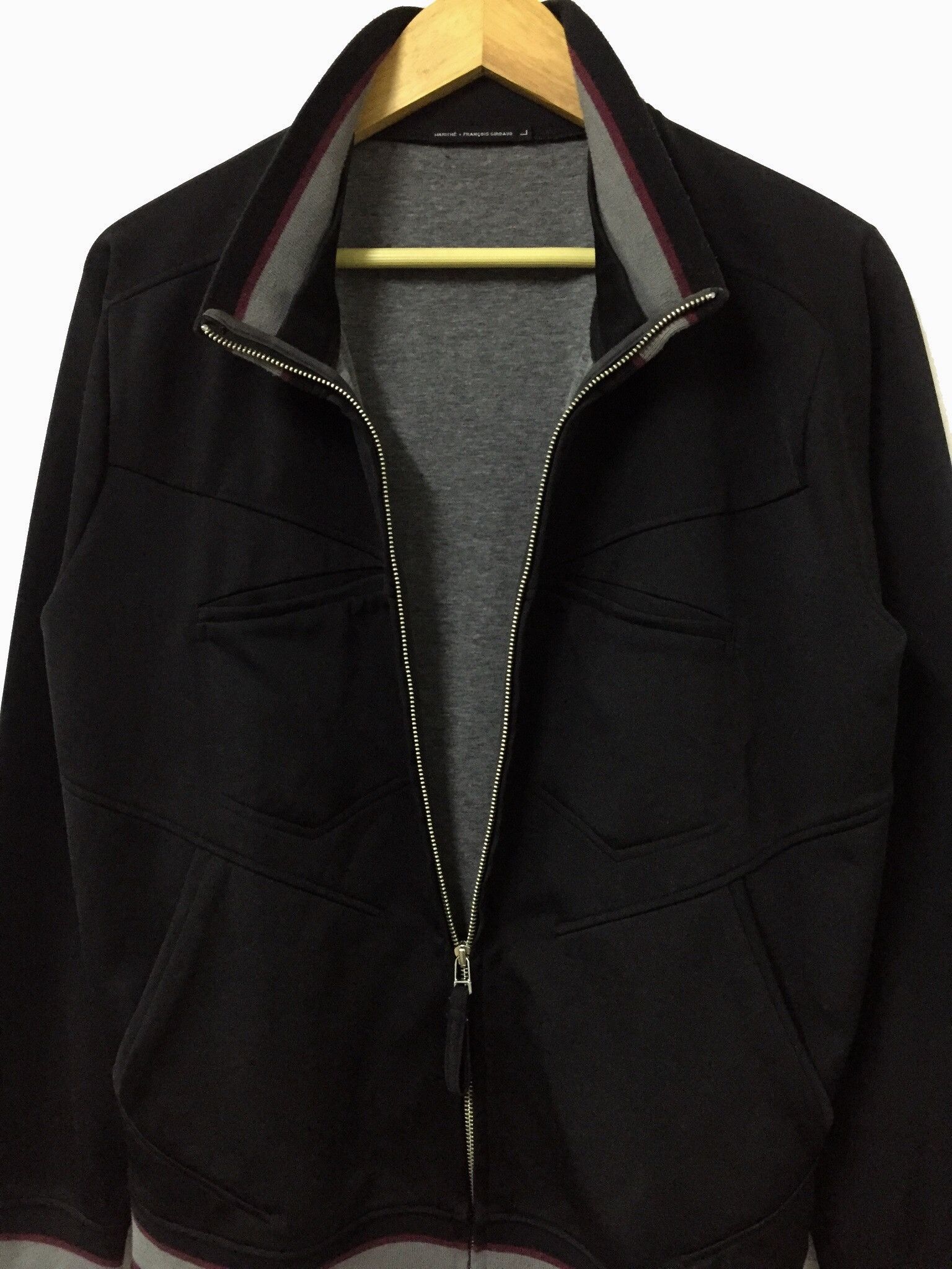 Marithe + Francois Girbaud MARITHE FRANCOIS GIRBAUD ASYMETRICAL ZIPPER JACKET Size US L / EU 52-54 / 3 - 6 Thumbnail