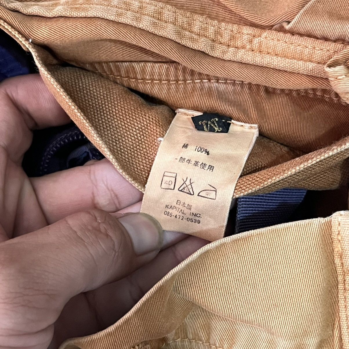 Kapital 💥RARE💥 Kapital monkey pants cargo camera bag Size US 32 / EU 48 - 10 Thumbnail