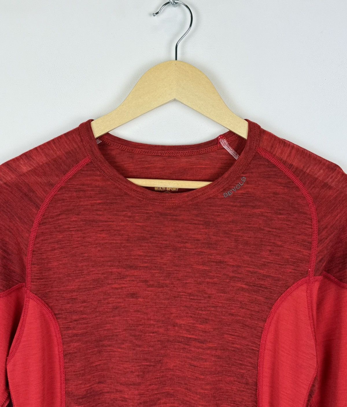 Other Devold Thermal Base Layer Long Sleeve Shirt Top Red Jumper Size M / US 6-8 / IT 42-44 - 2 Thumbnail