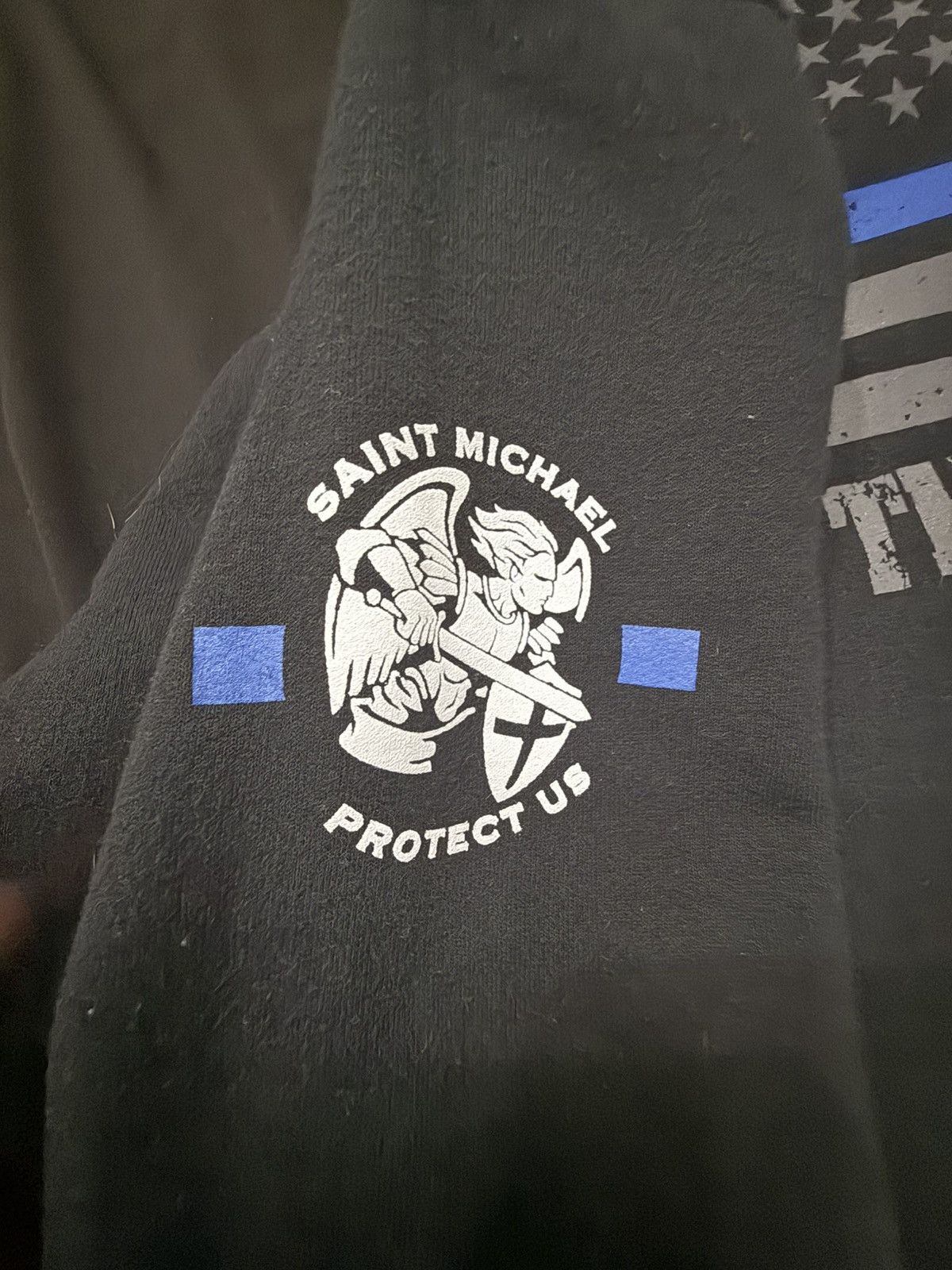 Jerzees blue lives matter sweatshirt size 2 XL Size US XXL / EU 58 / 5 - 4 Thumbnail