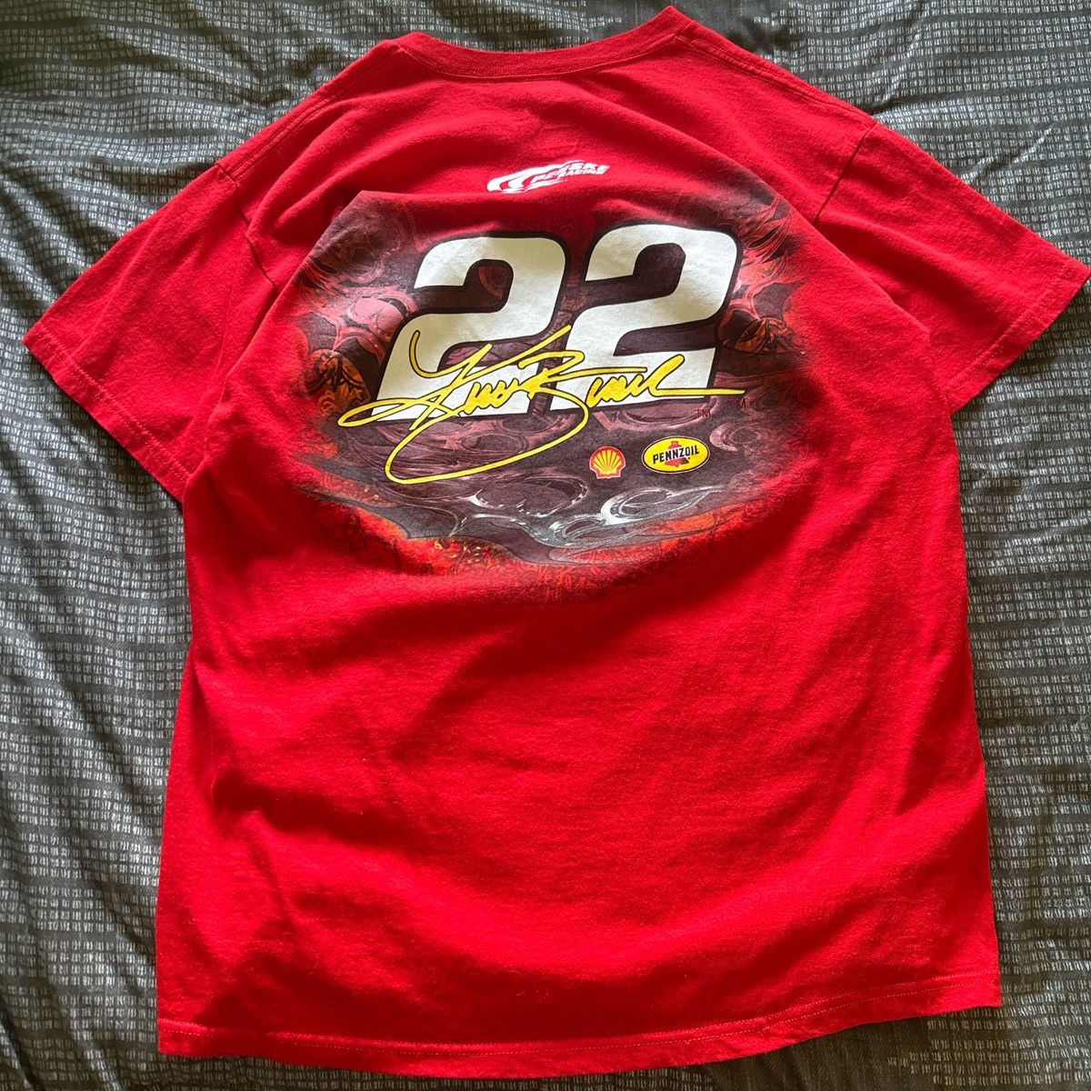 NASCAR Kurt Busch Vintage NASCAR tee🔥🔥 Size US L / EU 52-54 / 3 - 2 Thumbnail