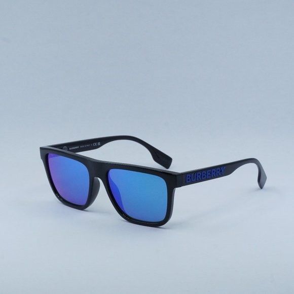 image of New Burberry Be4402U 300155 Sunglasses in Black, Men's