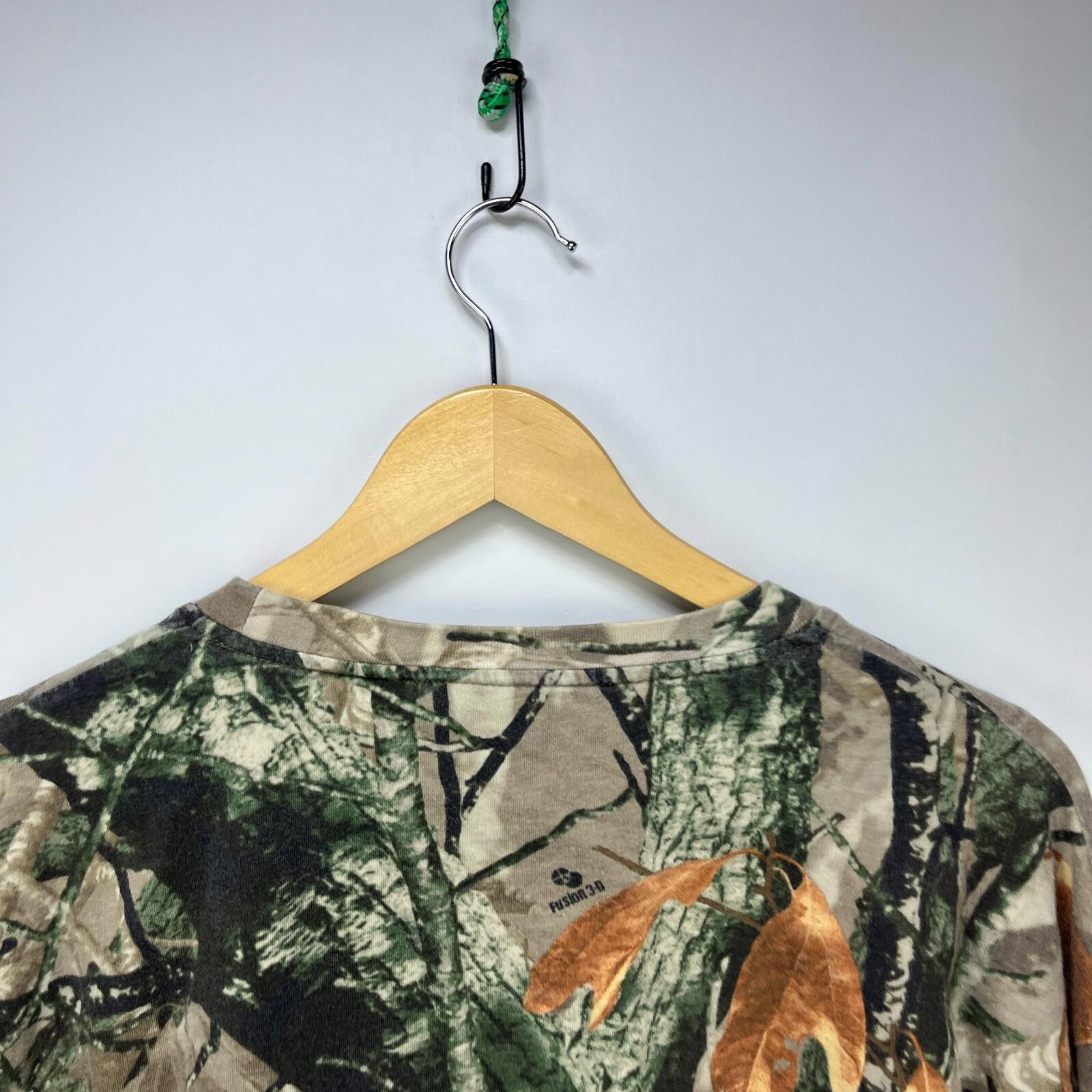 Vintage Vintage Real Tree Camo Long Sleeve Shirt 3XL Size US XXL / EU 58 / 5 - 12 Thumbnail