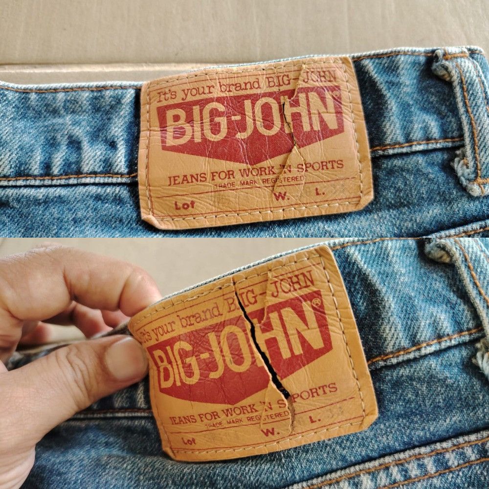Big John Vintage 80s Big John Jeans Denim Scovill Made in Japan Size US 36 / EU 52 - 10 Thumbnail