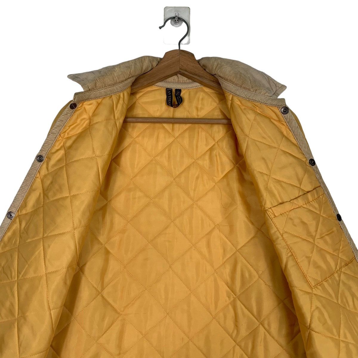 Lavenham Lavenham Made in England Yellow Quilted Jacket #0431-C20 Size US S / EU 44-46 / 1 - 12 Thumbnail