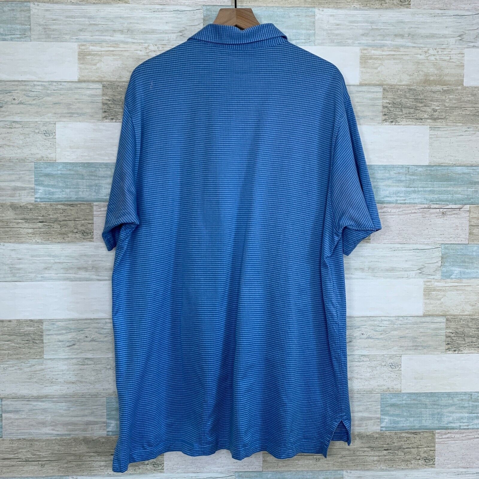 Peter Millar Peter Millar Soft Touch Polo Shirt Blue Casual Golf Mens XL Size US XL / EU 56 / 4 - 3 Thumbnail
