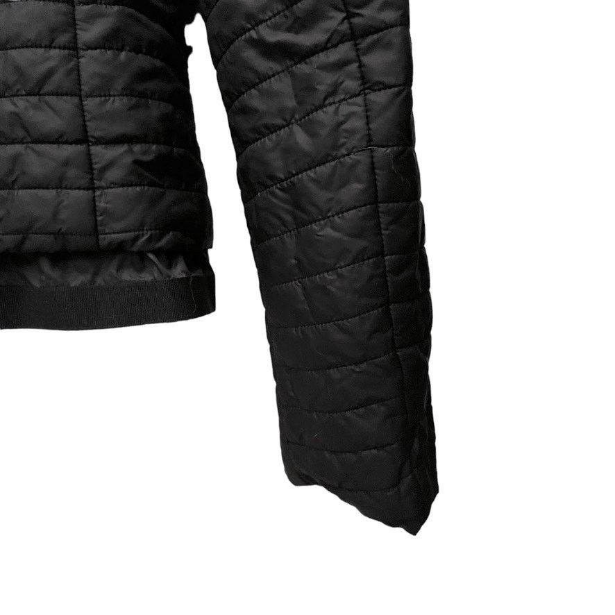 Designer AnnaRita N Quilted Black Moto Jacket Lightweight 44 8 M Size M / US 6-8 / IT 42-44 - 3 Thumbnail