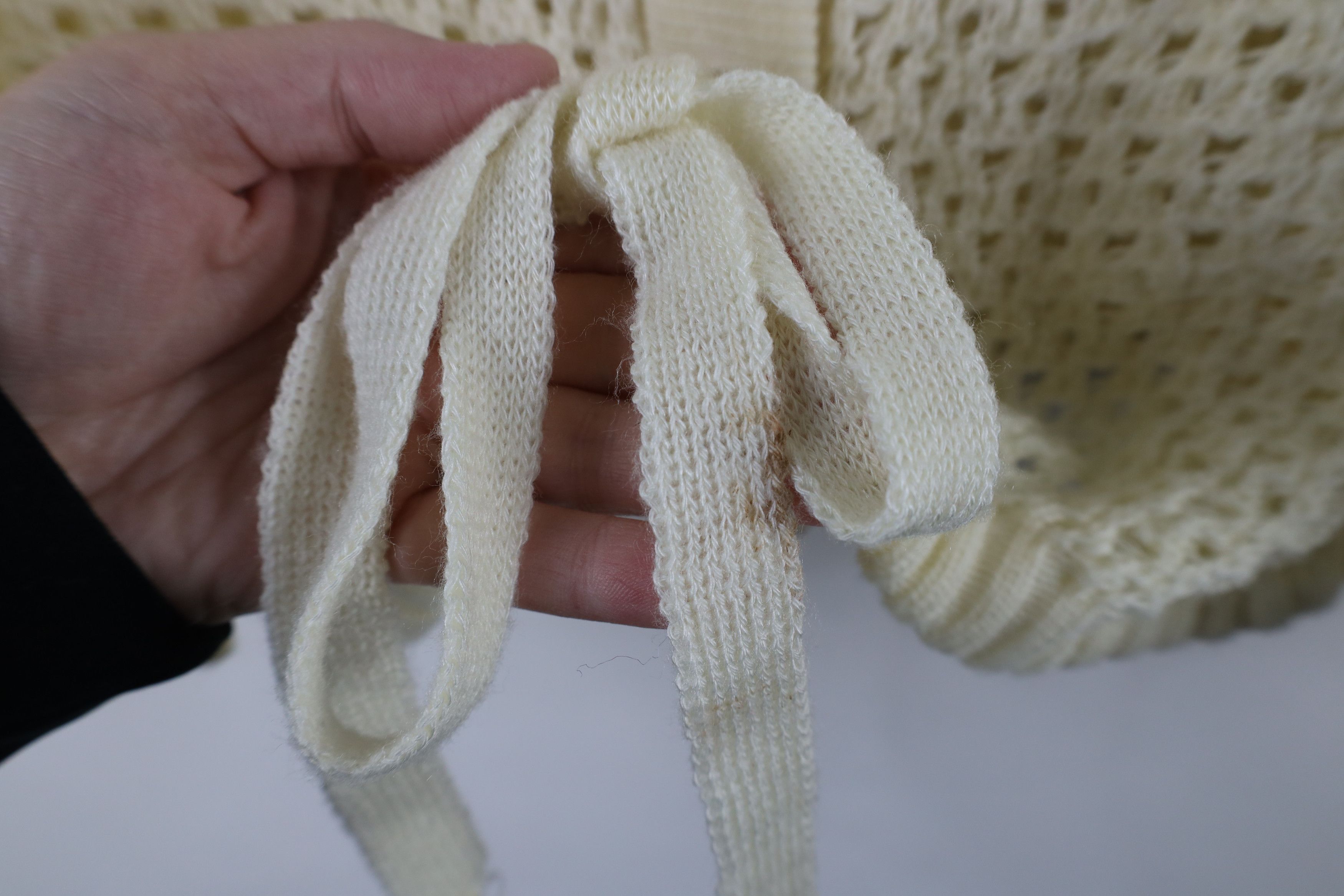 Vintage Vintage 60s 70s Rockabilly Crochet Knit Cardigan Sweater Size S / US 4 / IT 40 - 4 Thumbnail