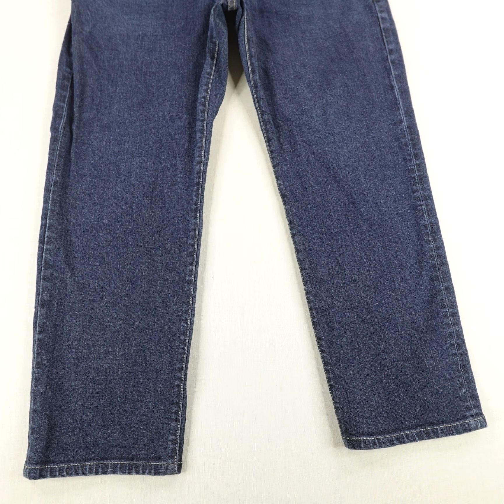 Edwin VINTAGE Edwin Jeans Men's 33x26 Japan Denim Straight Leg Casual Pants Blue Slim Fit Size US 33 - 3 Thumbnail