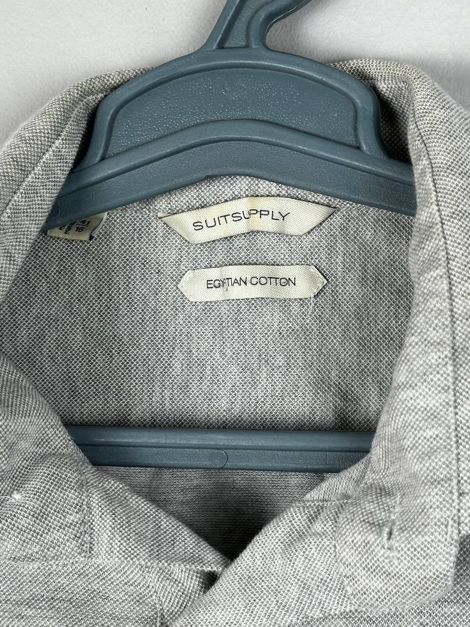 Suitsupply Suitsupply Grey Luxury Long Sleeve Polo T Shirt Size US M / EU 48-50 / 2 - 5 Thumbnail