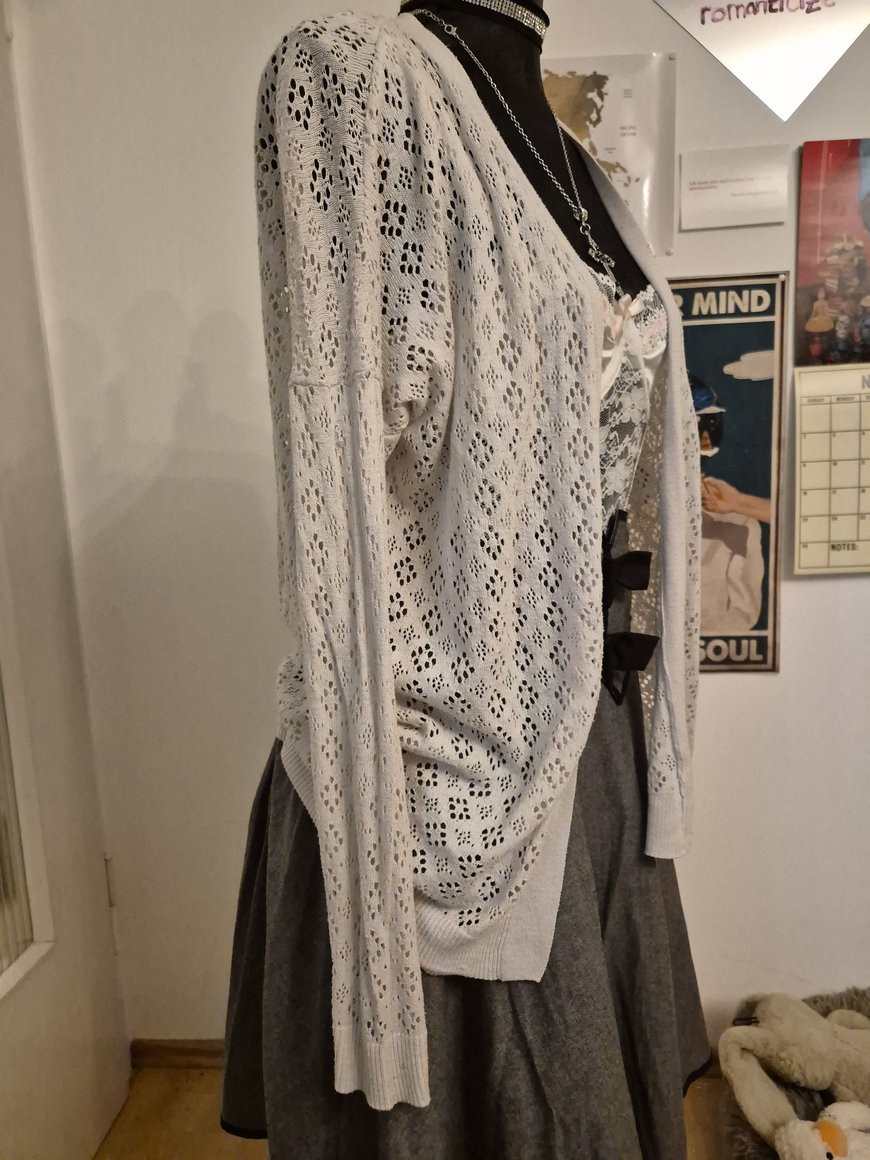 Other Lace Embriodered Cardigan Bolero Fairy lolita cute y2k Size S / US 4 / IT 40 - 5 Thumbnail